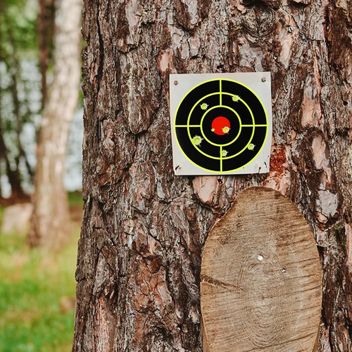 100 Pcs Shooting Targets Self Adhesive Splatter Targets 3 Inch