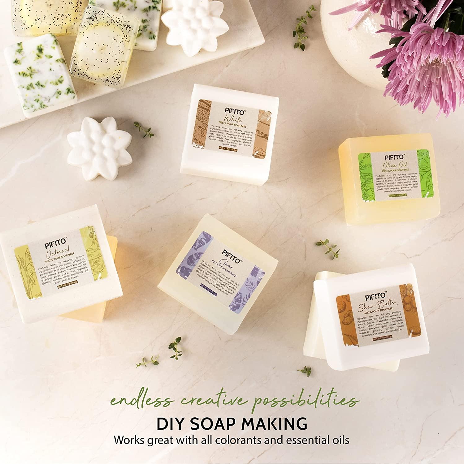 Premium Honey Clear Soap Base Melt & Pour Natural Organic Soap