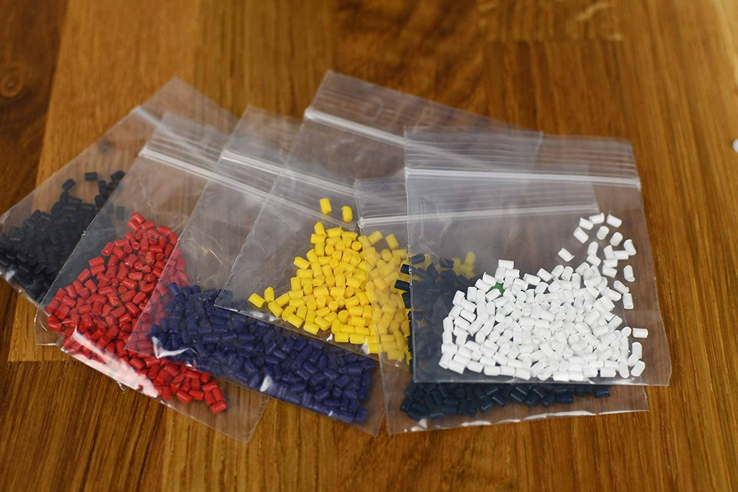 Polydoh Moldable Plastic + Coloring granules - Various Sizes - 6oz. Melts  in hot Water. Durable Hand moldable Plastic for DYI, Crafts, Cosplay,  Repairs, prototyping