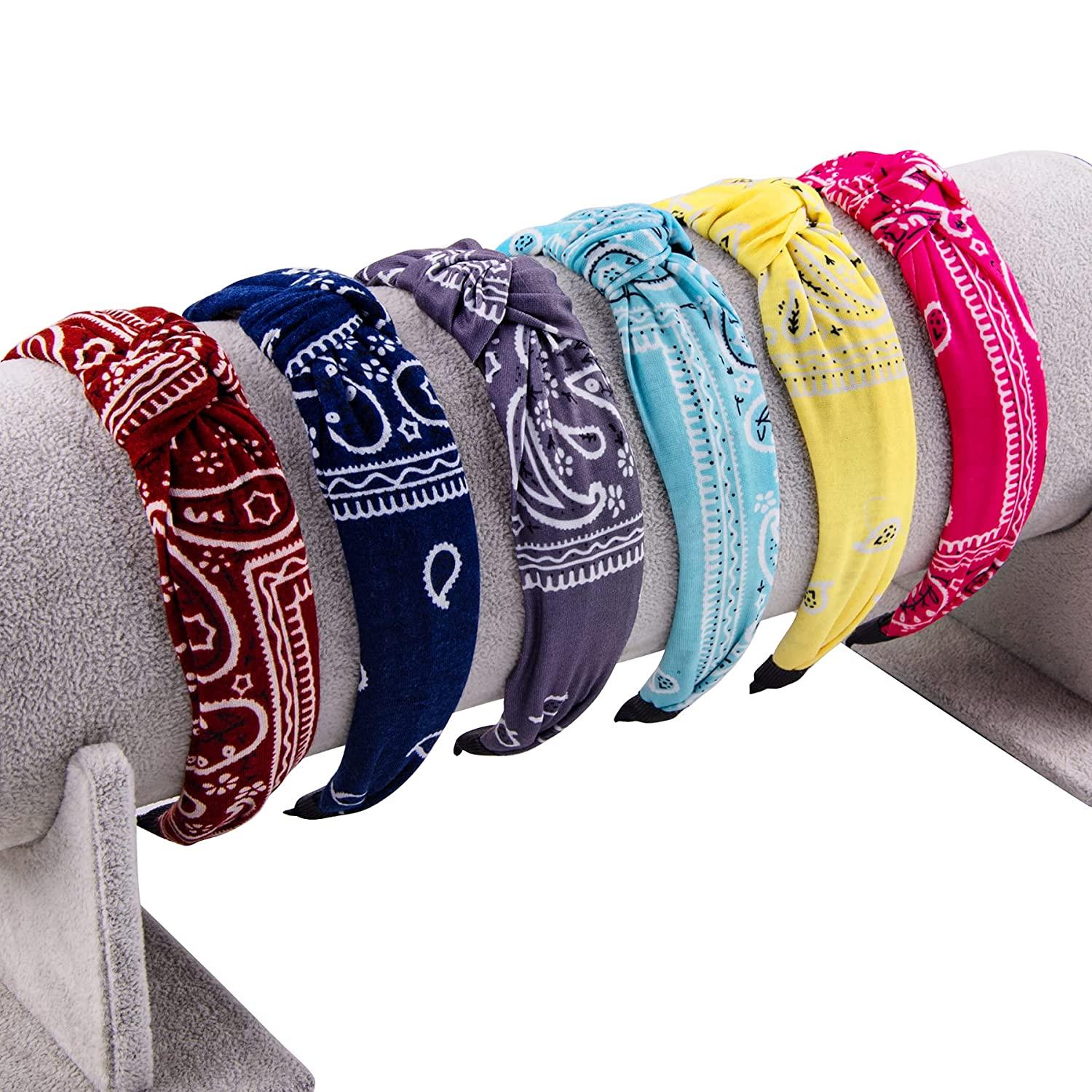 Upcycled Multicolored LV Top Knot Headband – MandaBees Headbands