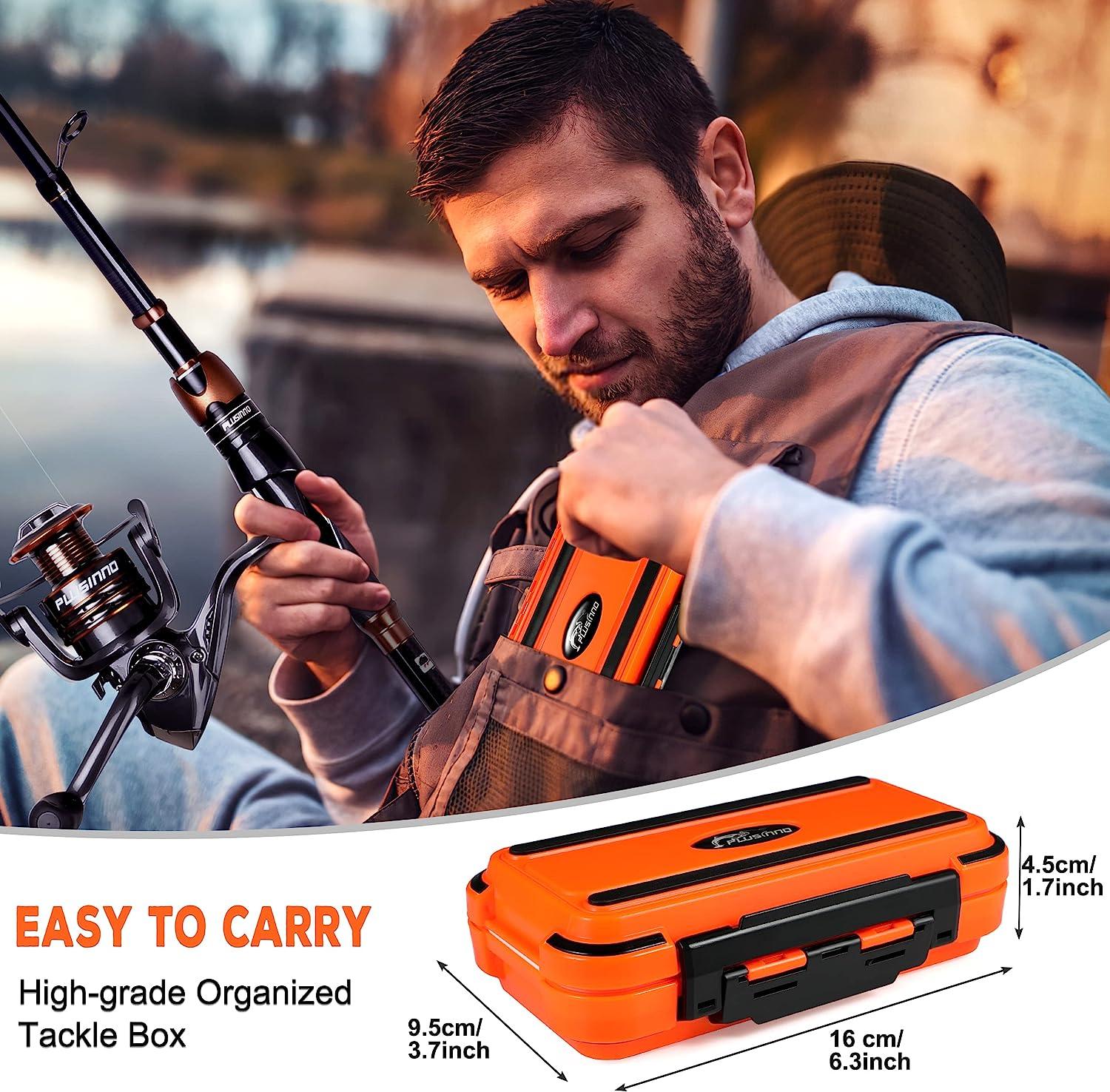 Fishing Gear Box, Portable Fishing Tool Storage Box, Bait Box, Suitable for  Sea Fishing and Boat Fishing : : Sports & Outdoors