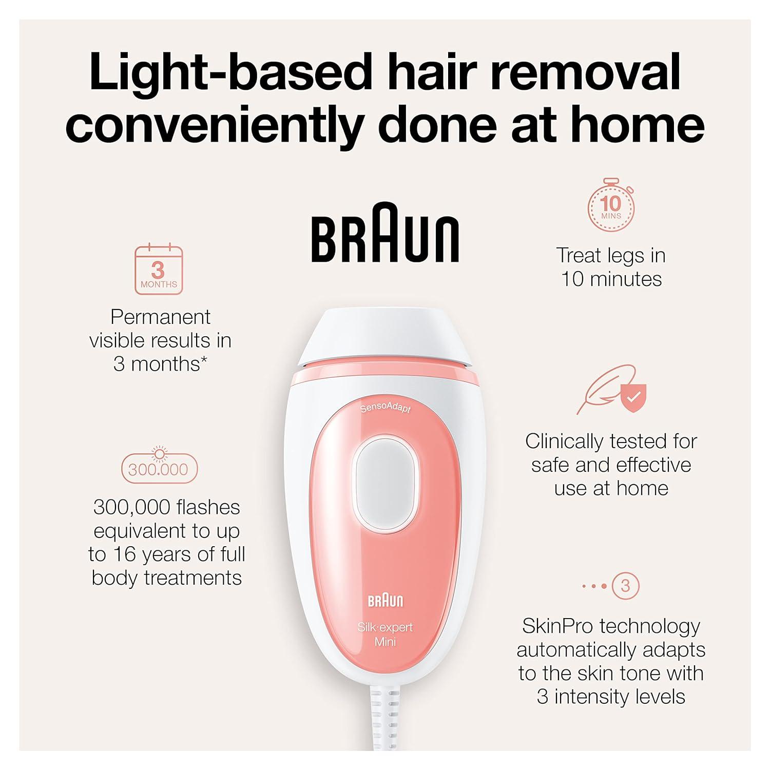 Braun IPL hair removal