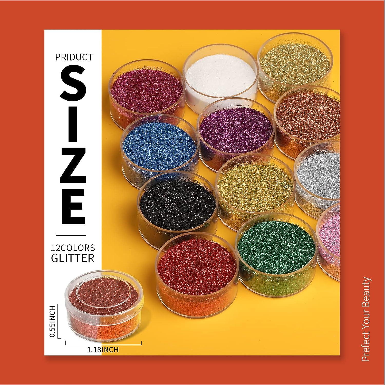 Glitter, Teenitor Fine Glitter, for Slime, Art and Crafts, Nail