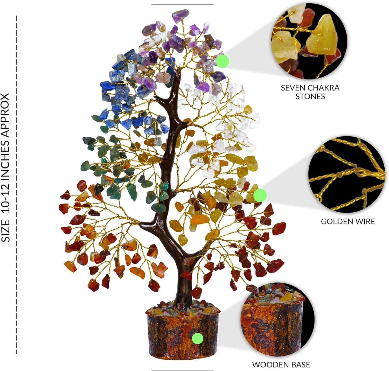 PYOR Chakra Tree of Life, Crystals, Gifts for Women, India