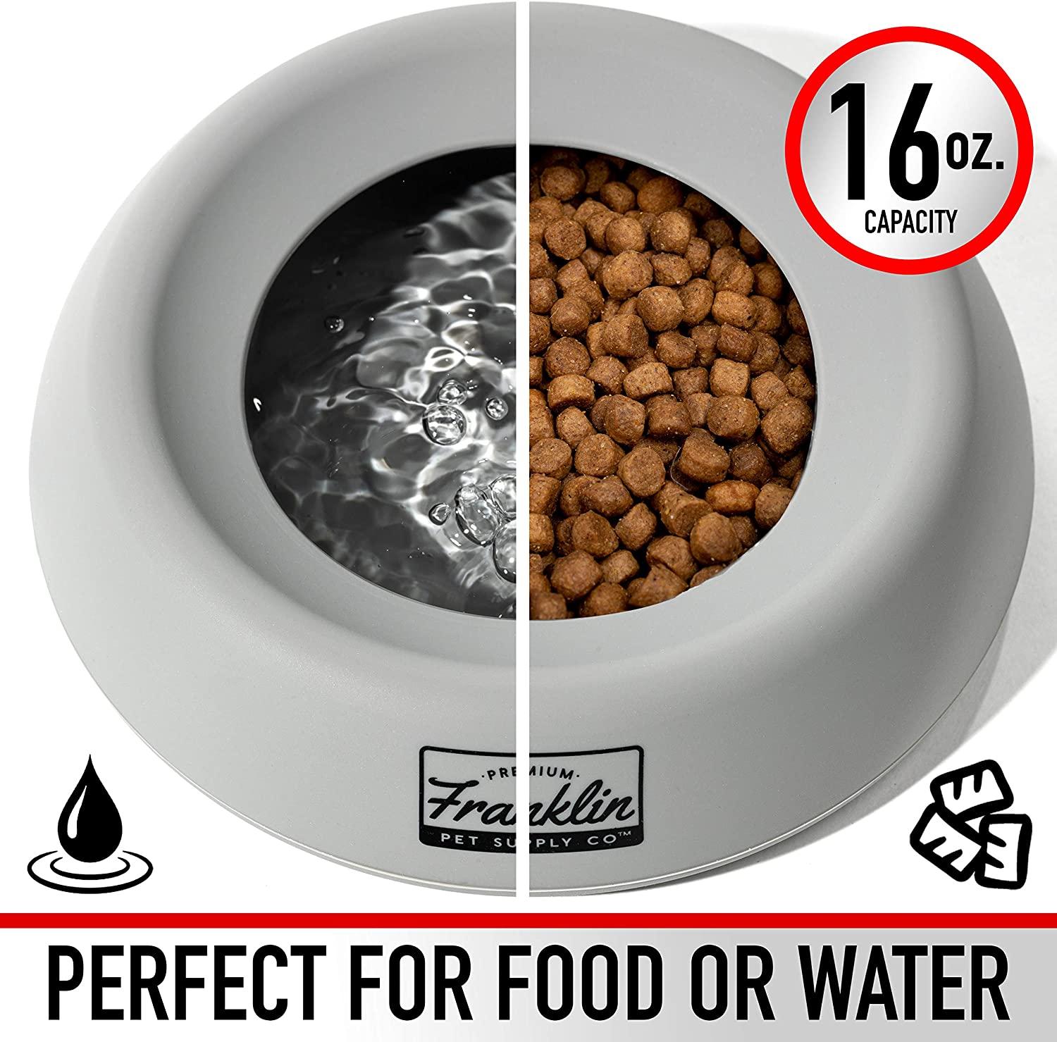 Franklin Pet Supply Slow Feed Tornado Bowl - Pet Bowl - Dog Bowl- Food