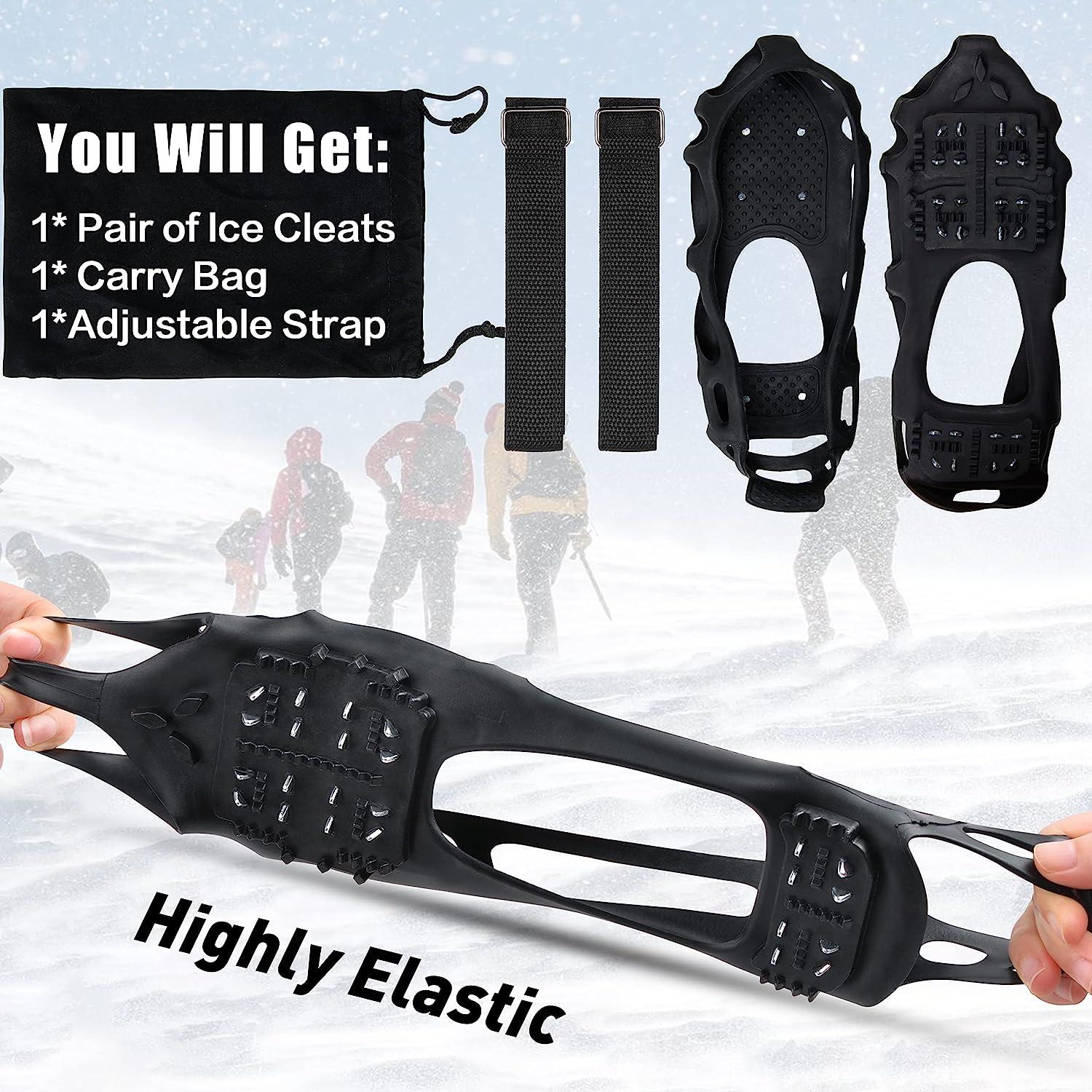 Adjustable Snow Ice Cleats For Shoes