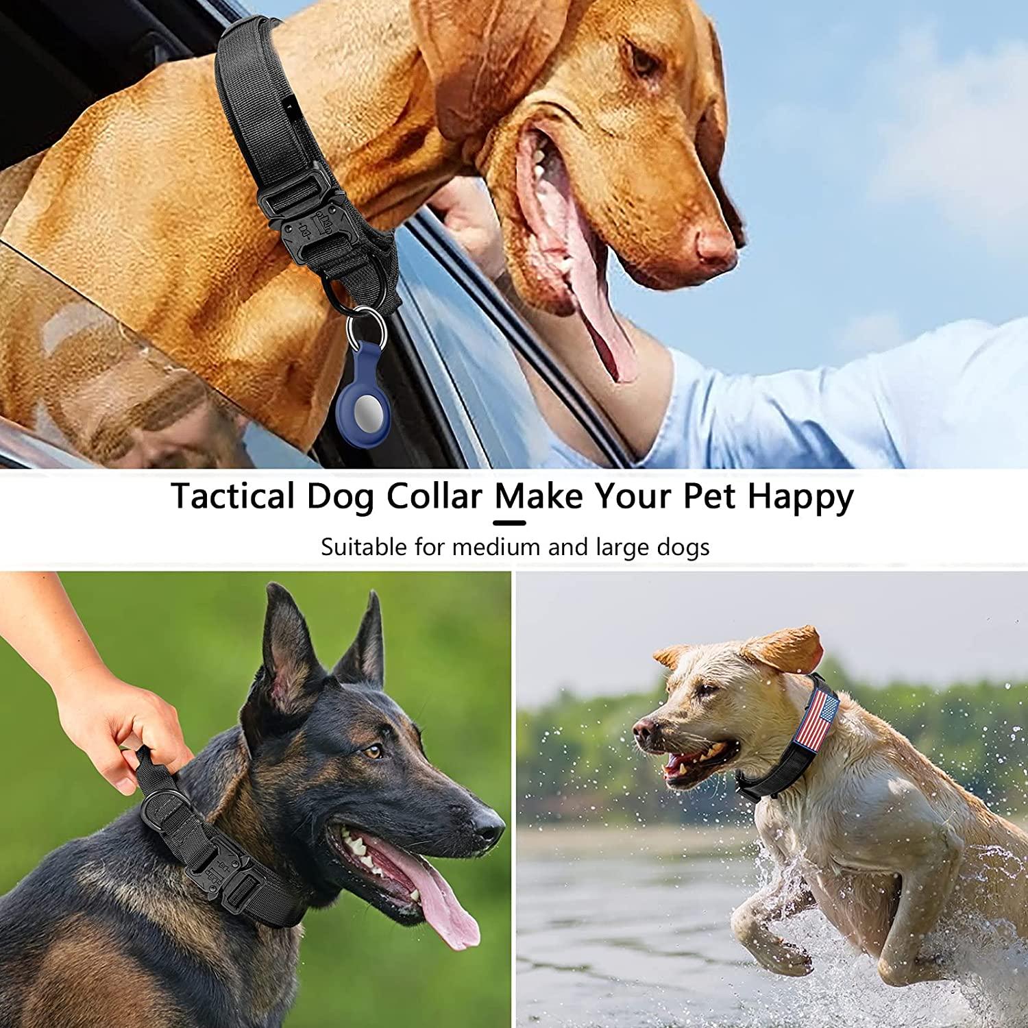 Custom Personalized Nylon Tactical Collar For Dog Manufacturers