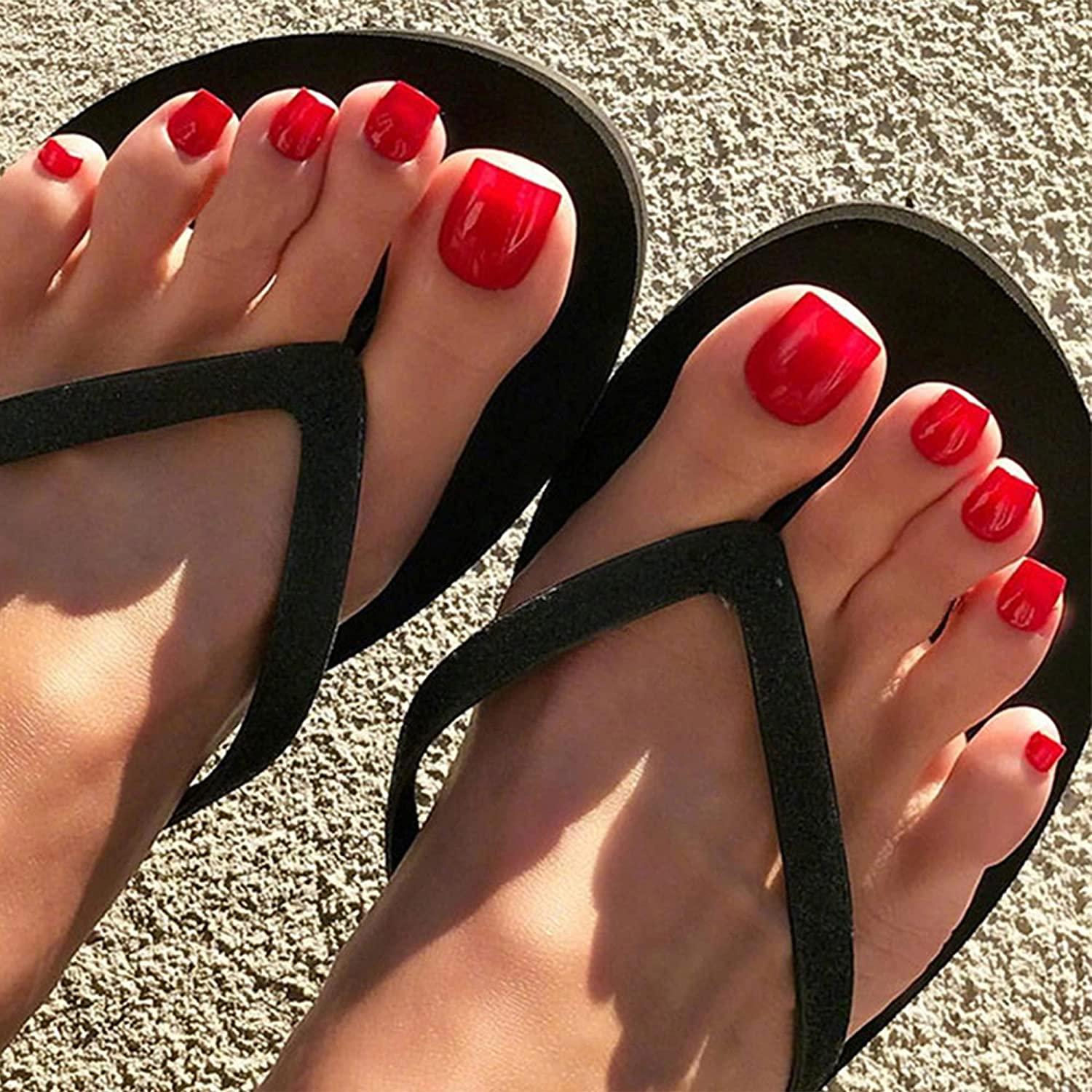 Why are my toenails discolored?