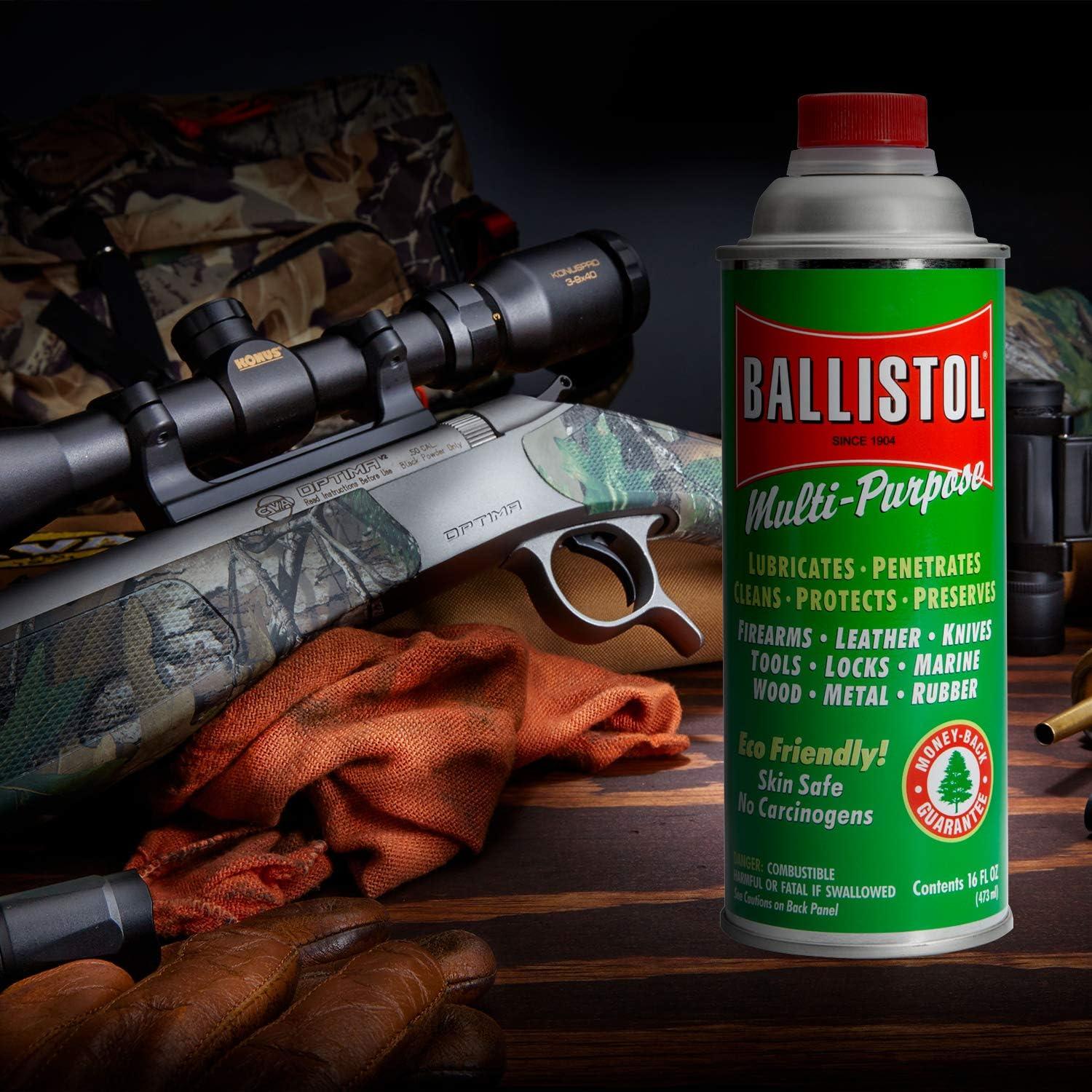 Ballistol Multi-Purpose Oil - Cleans, Lubricates & Protects - 4 fl. oz