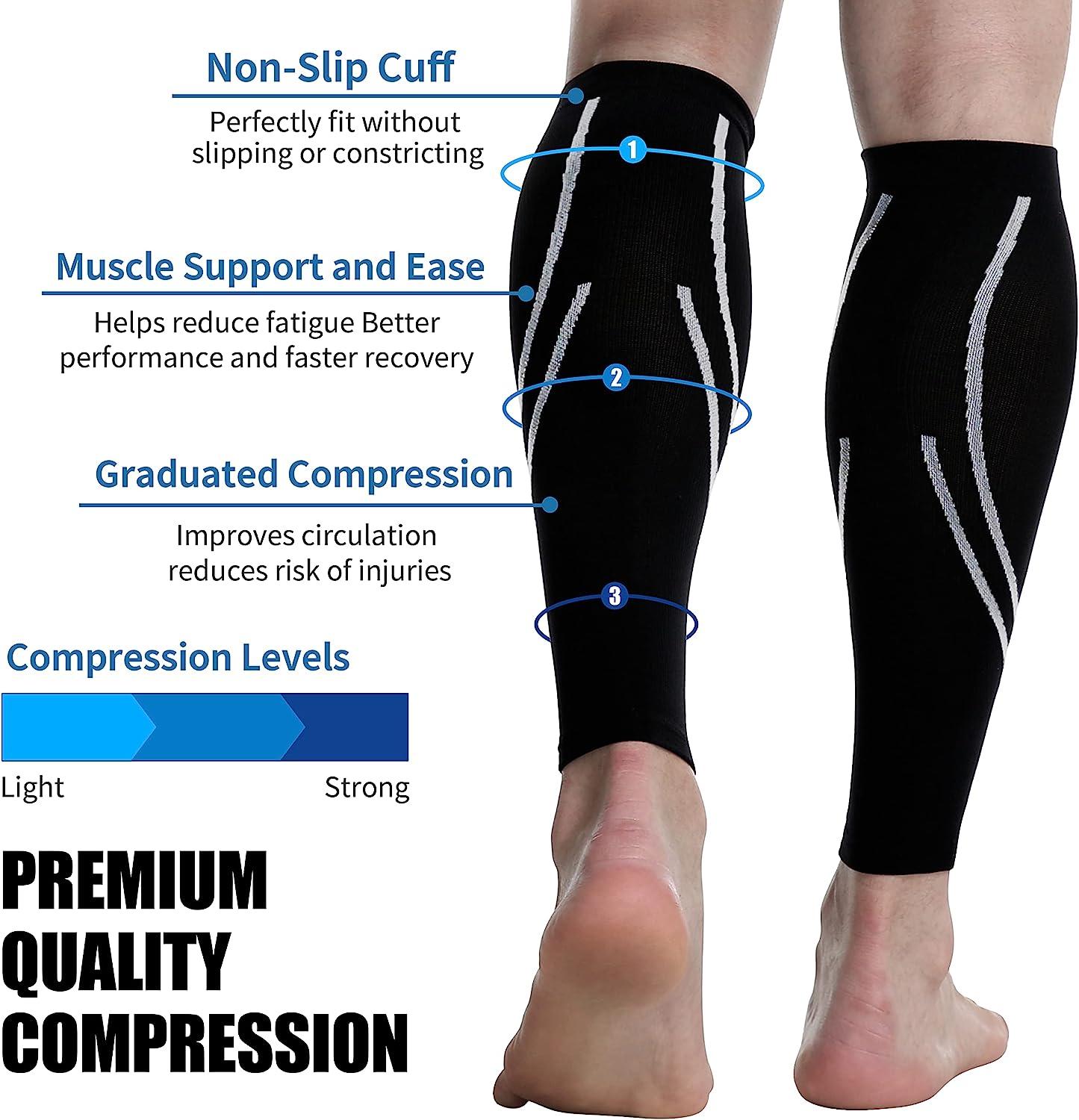 Calf & Leg Compression Sleeve, Better Performance