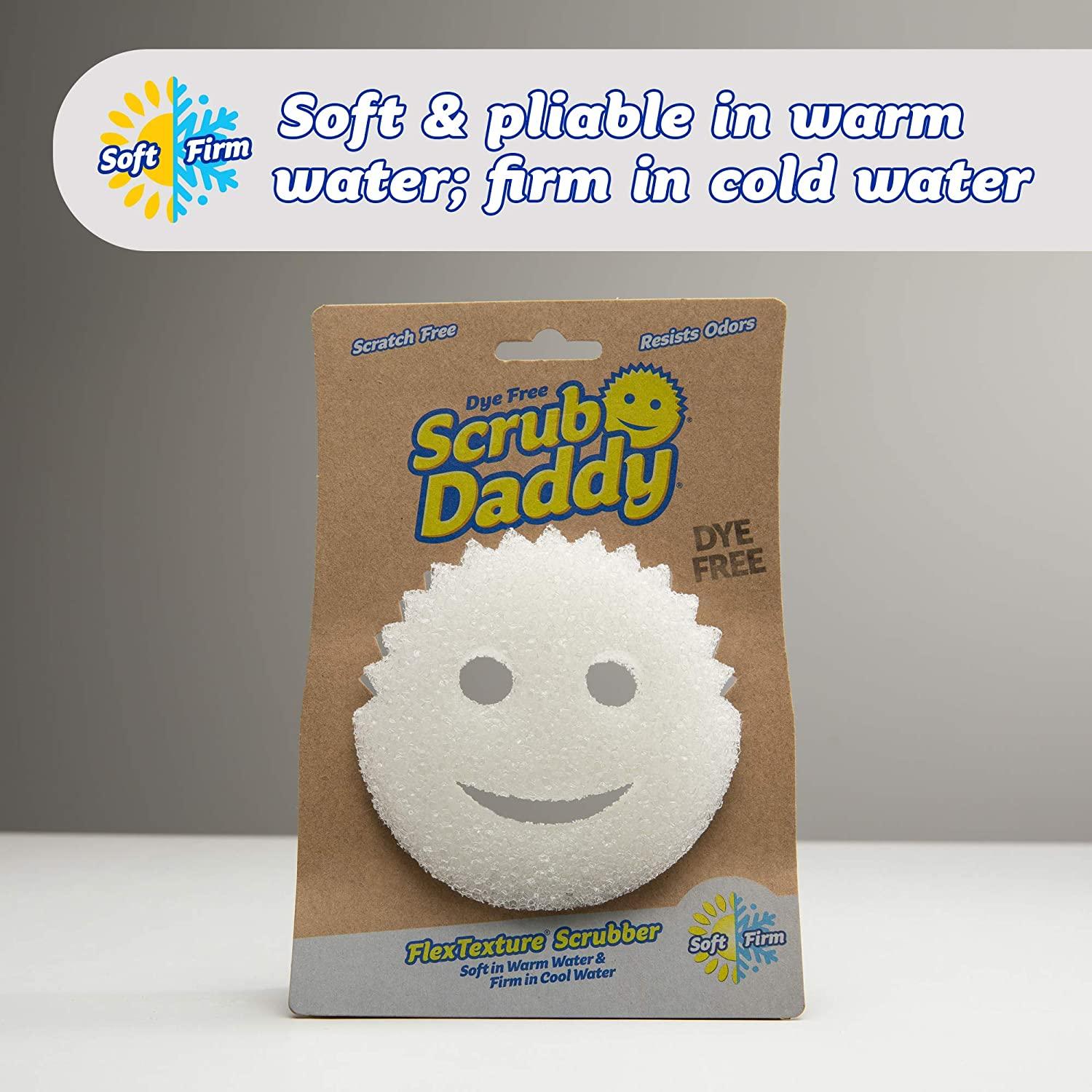  Scrub Daddy Sponge Set - Winter Shapes - Non Scratch Scrubbers  for Dishes and Home, Odor Resistant, Temperature Controlled, Soft in Warm  Water, Firm in Cold, Deep Cleaning, Dishwasher Safe, 3ct 
