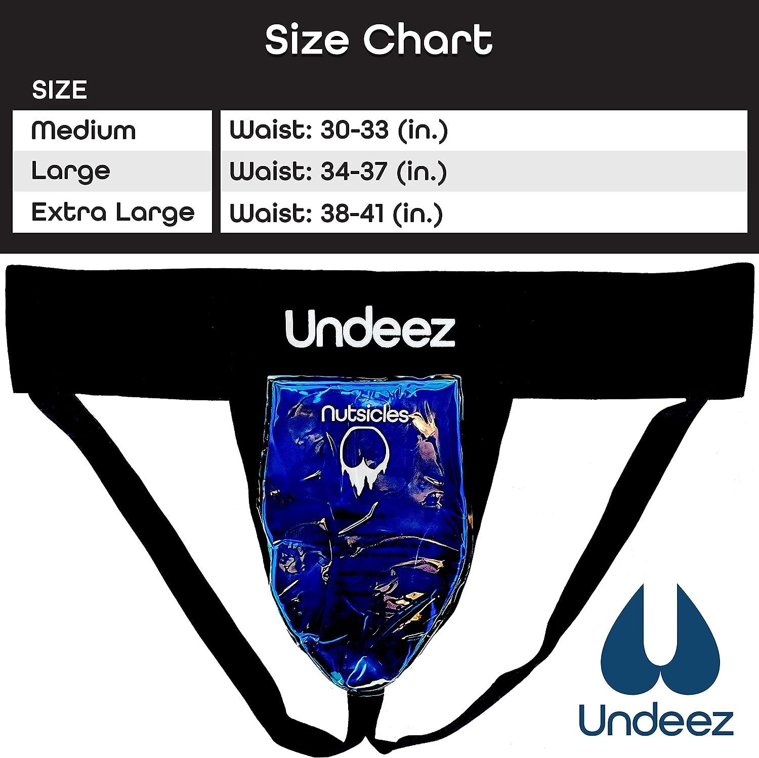 Buy Undeez Vasectomy Underwear Comes With 2-custom Fit Ice Packs and Snug  Boxer Briefs for Testicular Support and Pain Relief Online in India 