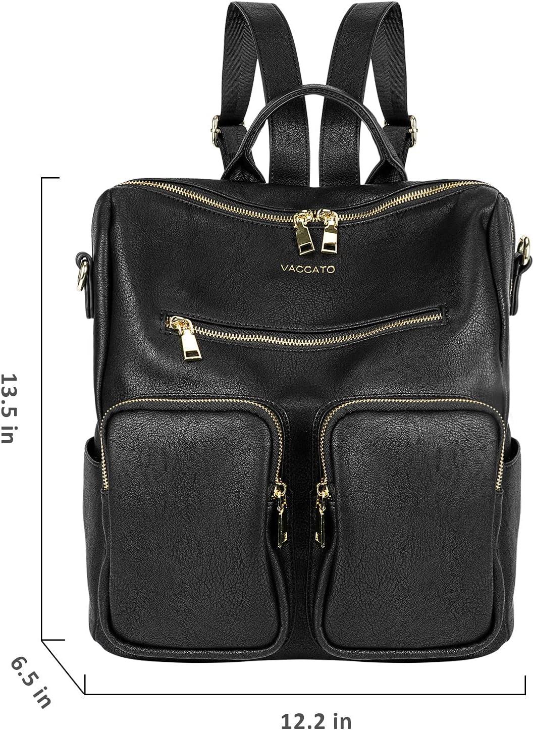 Women Backpack Purse Fashion Leather Handbags Large Shoulder Bag Casual  Daypack Backpacks Multipurpose Designer for Travel Work