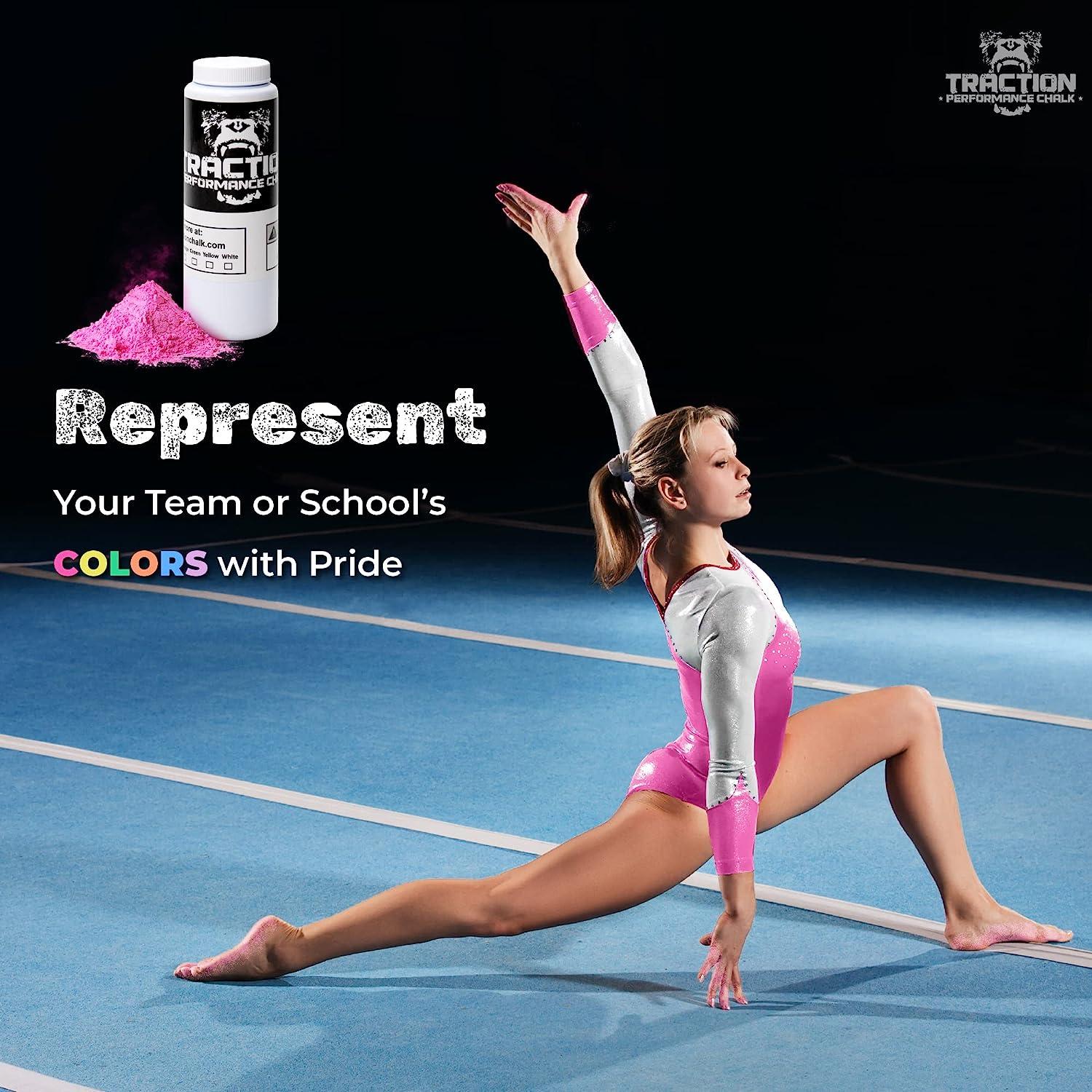 Chalk Powder Flies As Gymnast Prepares For Bars Stock Photo - Download  Image Now - Gymnastics, Sports Chalk, Males - iStock