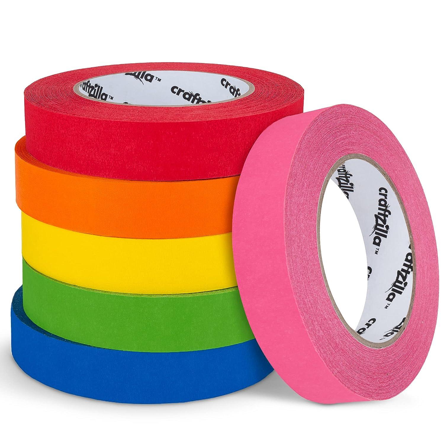New-colored Masking Tape,colored Painters Tape For Arts And Crafts