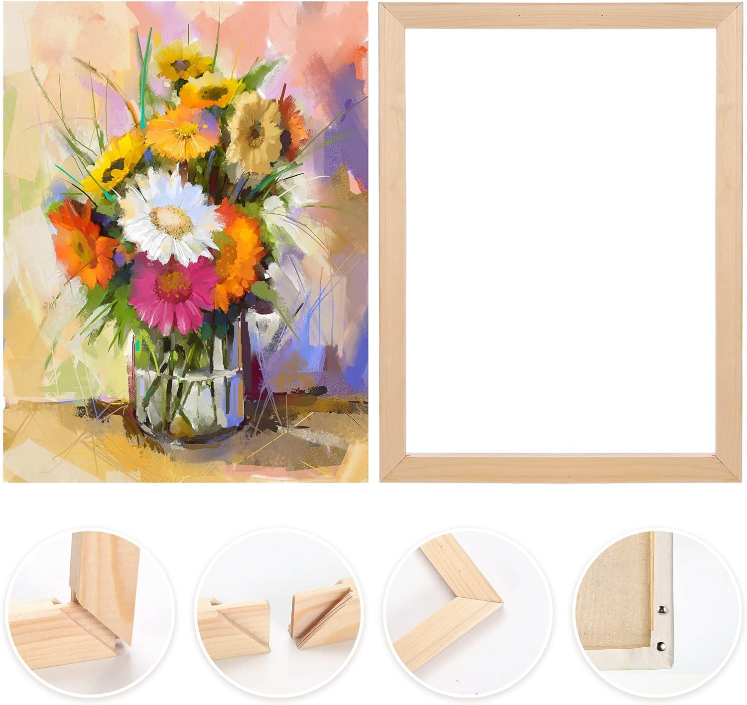 Wood Canvas Frames - Paint By Numbers