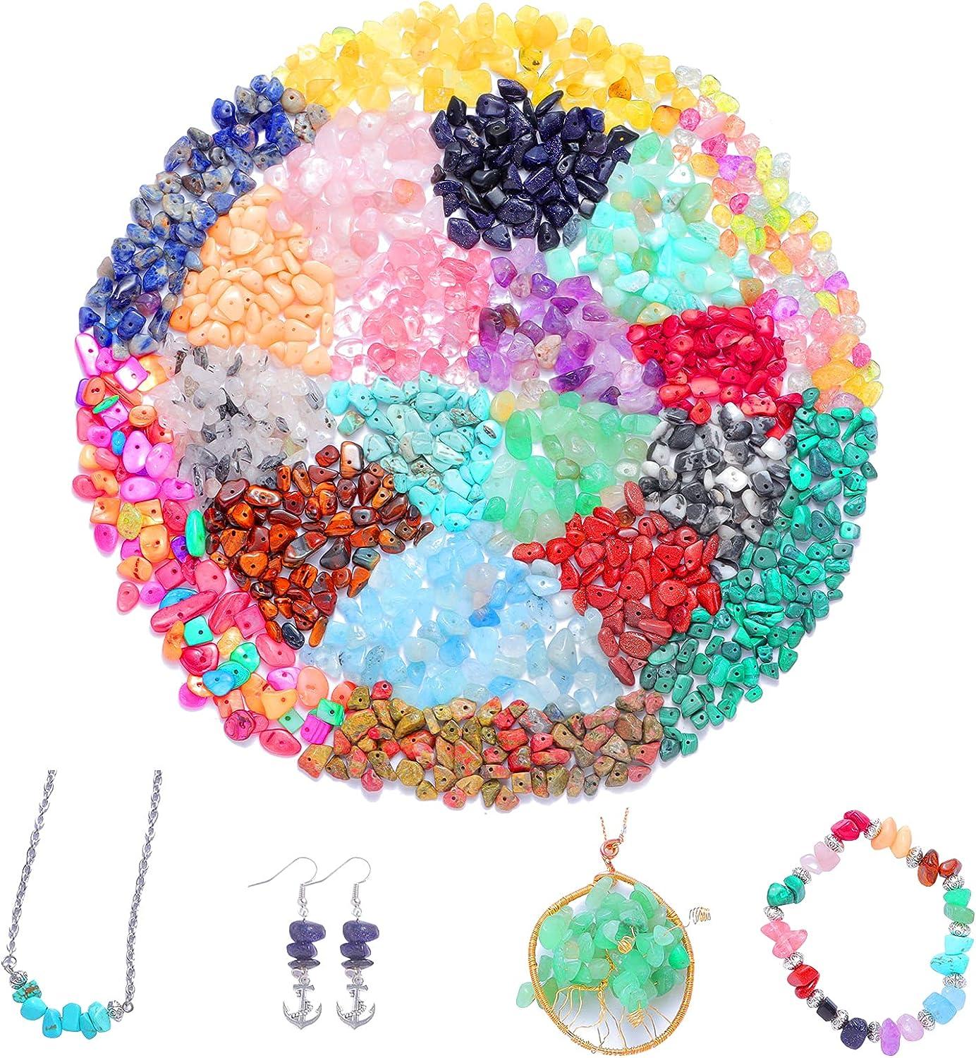 Xmada Jewelry Making Kit - 1587 PCS Beads for Jewelry Making