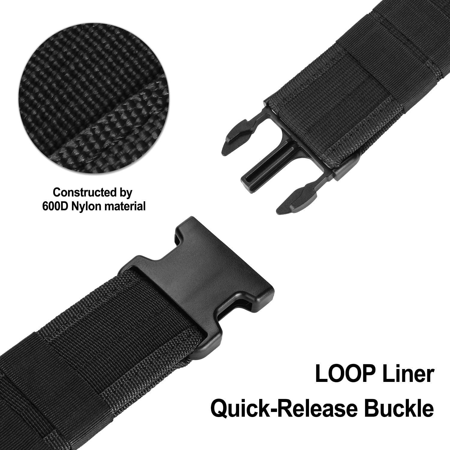APG Quick Release Buckle Belt 1.5  Nylon - Active Pro Gear