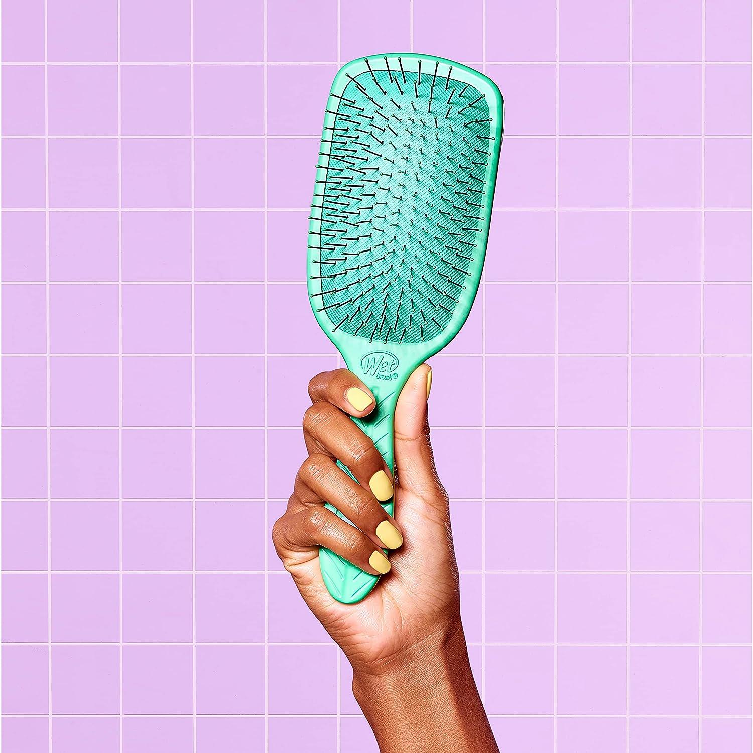 Wet Brush Go Green Detangler Hair Brush For Less Pain, Effort And