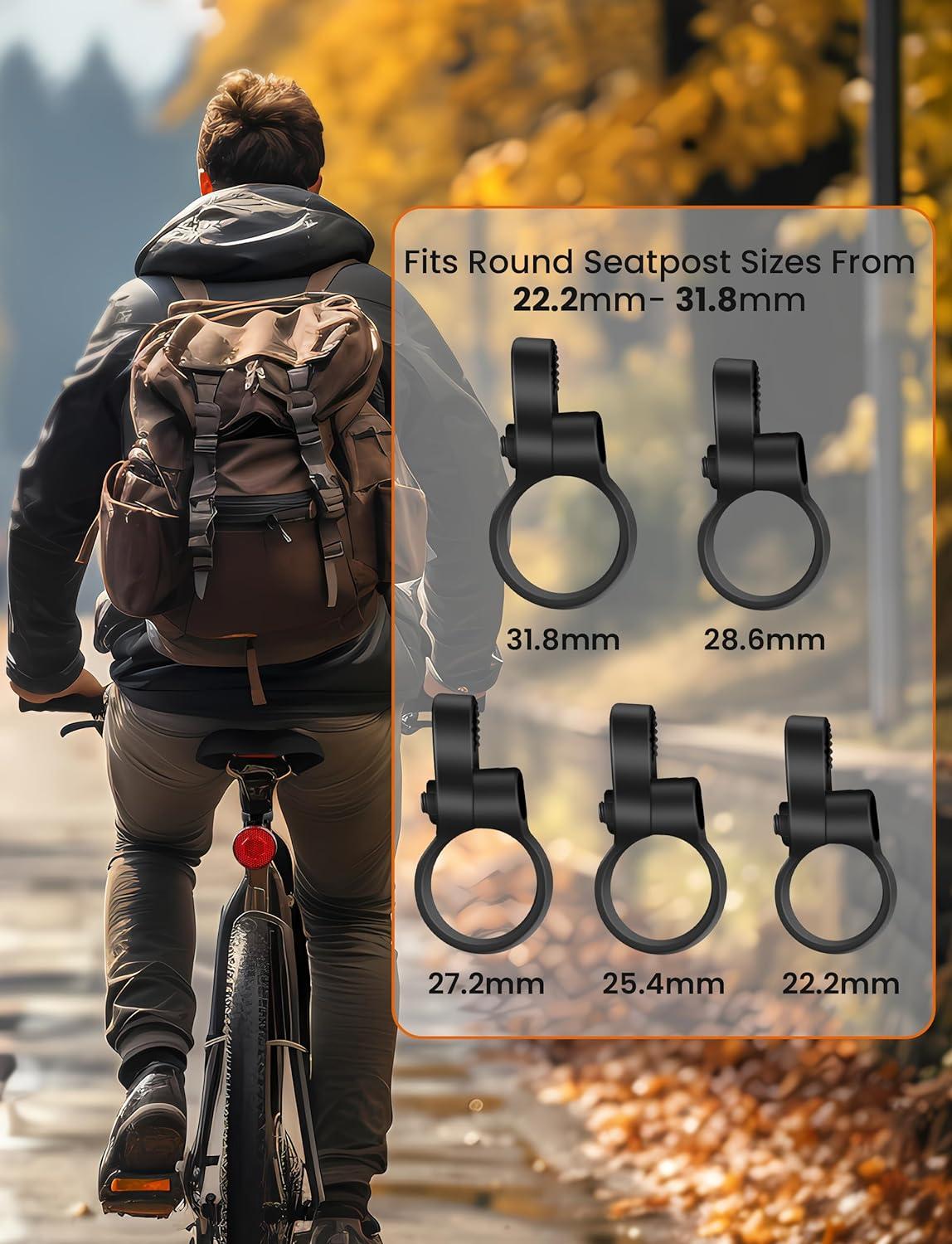 Bike Mount Compatible with AirTag, Bike GPS Tracker Anti Theft Hidden  Waterproof Holder, Bicycle Mount Compatible with AirTag Under Bicycle  Bottle