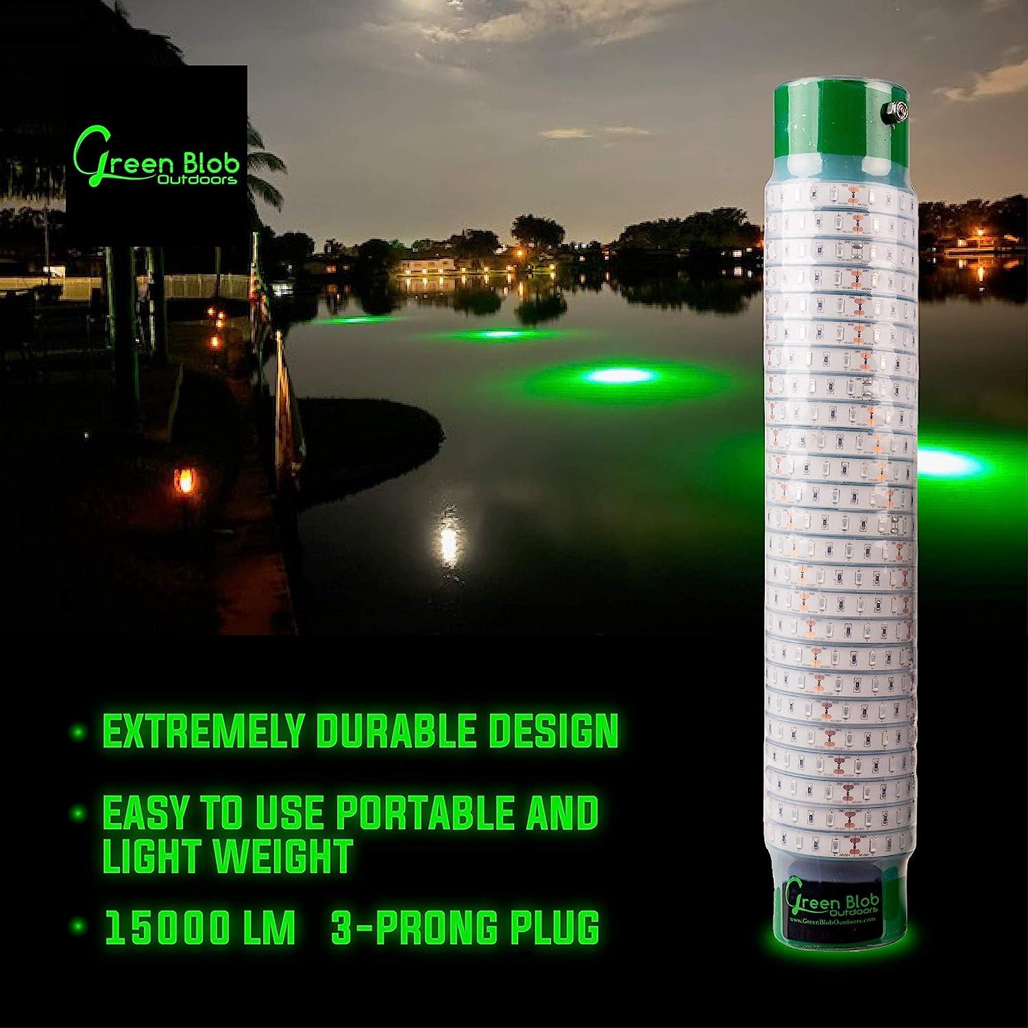 KryptoLume Green LED AA Battery Deep Drop & Swordfishing Light
