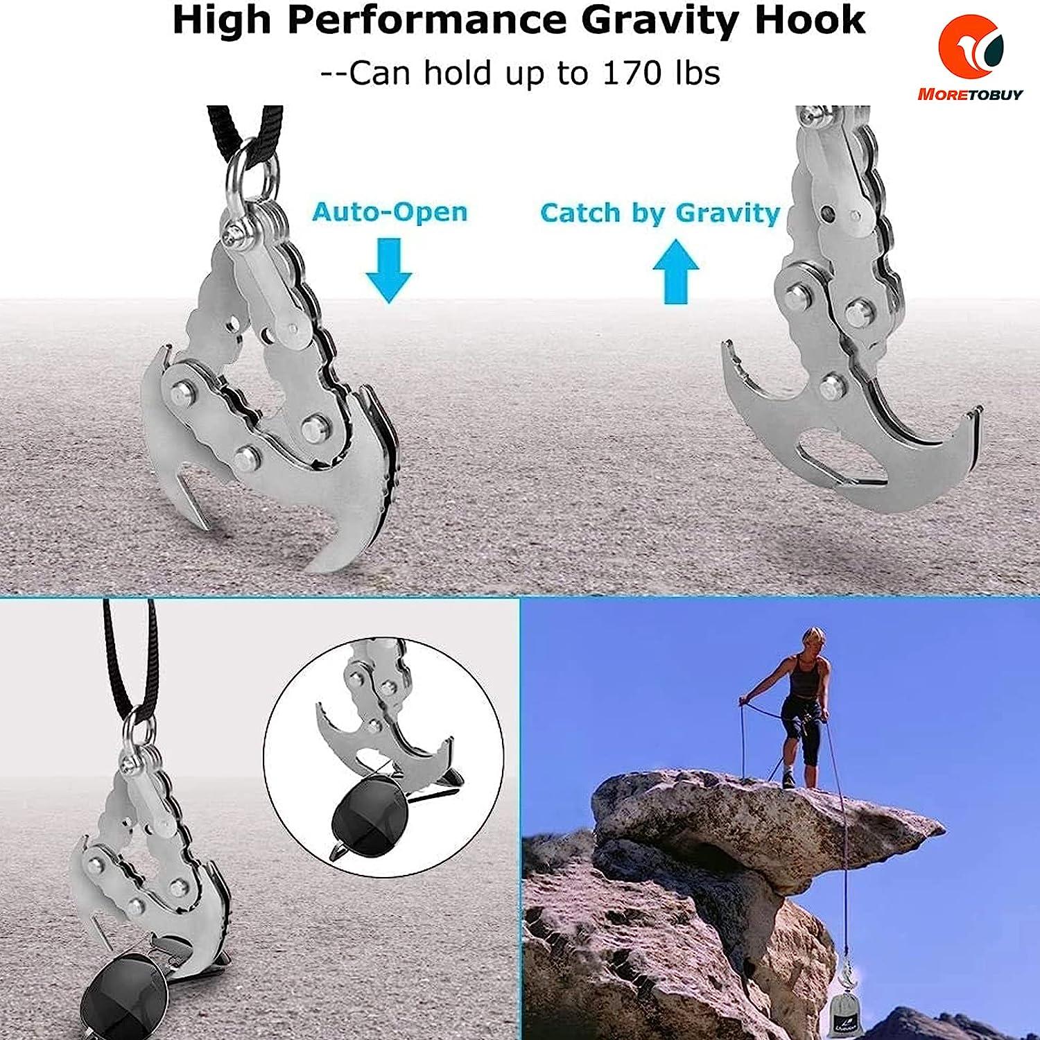 Grappling Hook Folding Survival Claw Multifunctional Stainless