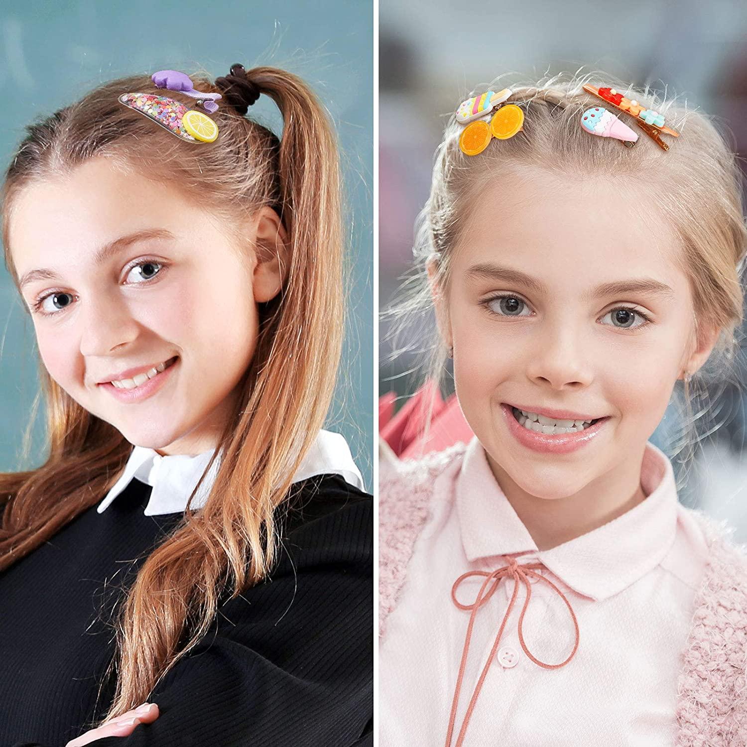 Cute Strawberry Flower Headbands For Girls Kids Hairpins