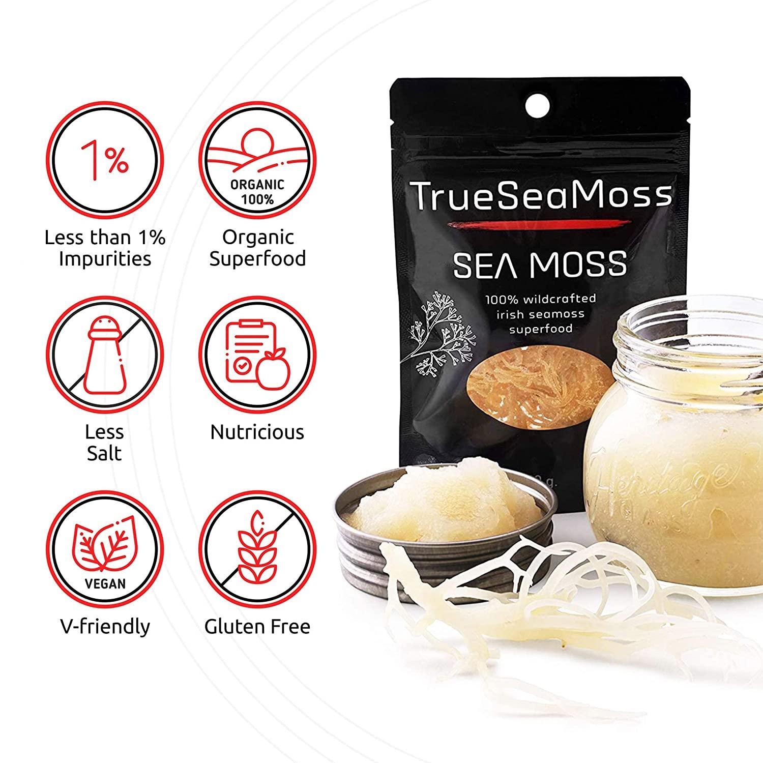 Irish Sea Moss (Sea Moss, Gluten Free, Raw, Wild Harvested