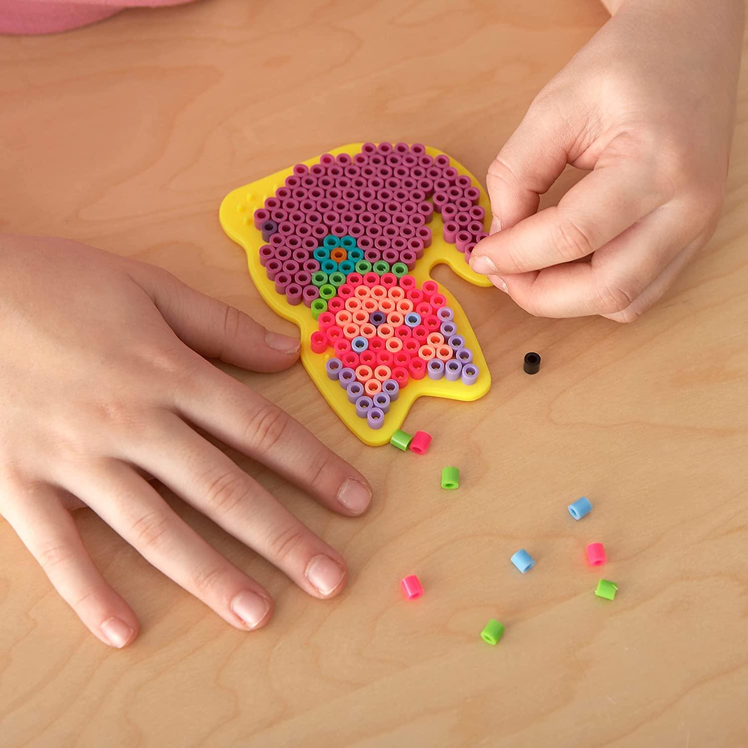 Go Create Ultimate Craft Melty Beads Activity Kit, 8,500 Beads, Storage  Container, Peg Boards & Templates
