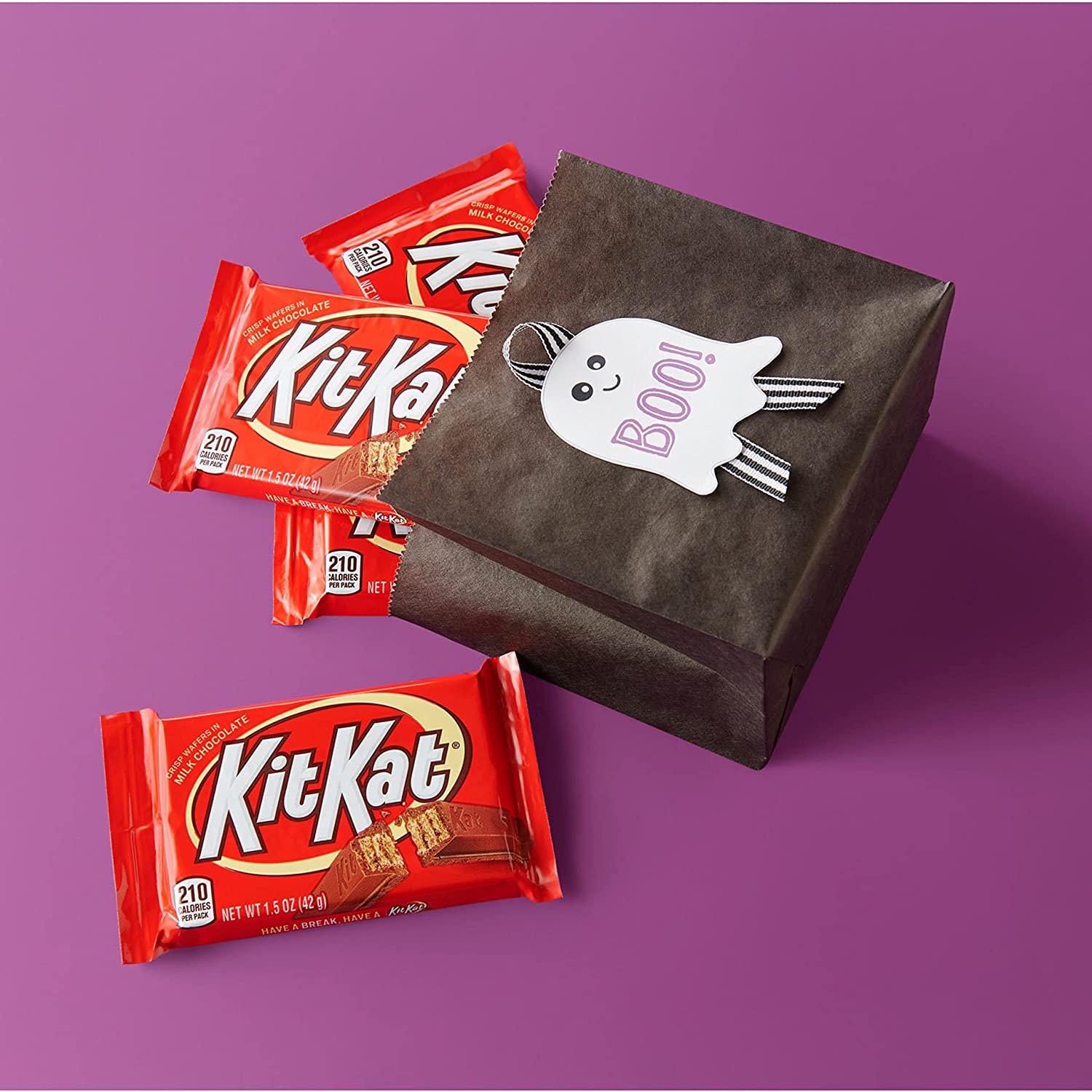 KIT KAT® Dark Chocolate, Individually Wrapped Wafer Candy Bar, 1.5 oz