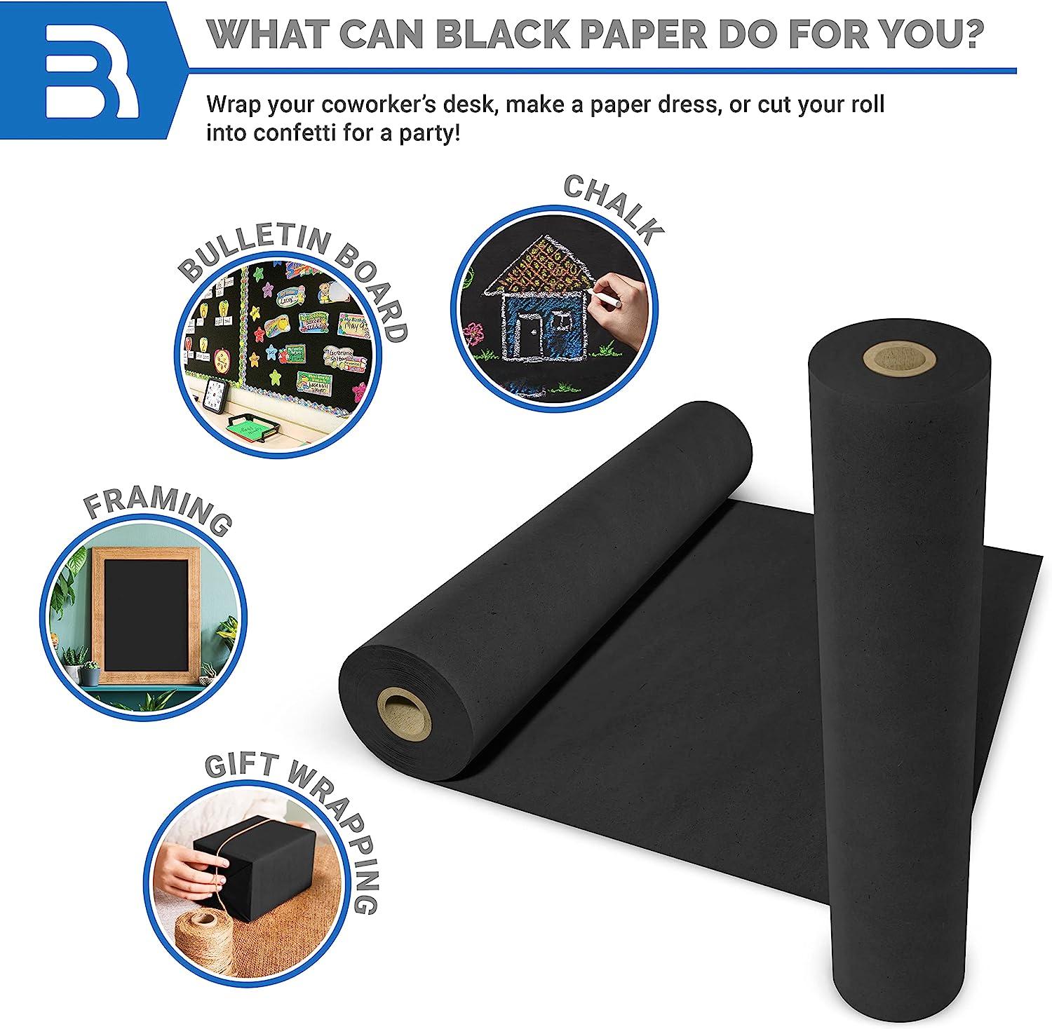 Kraft Paper Roller - Black