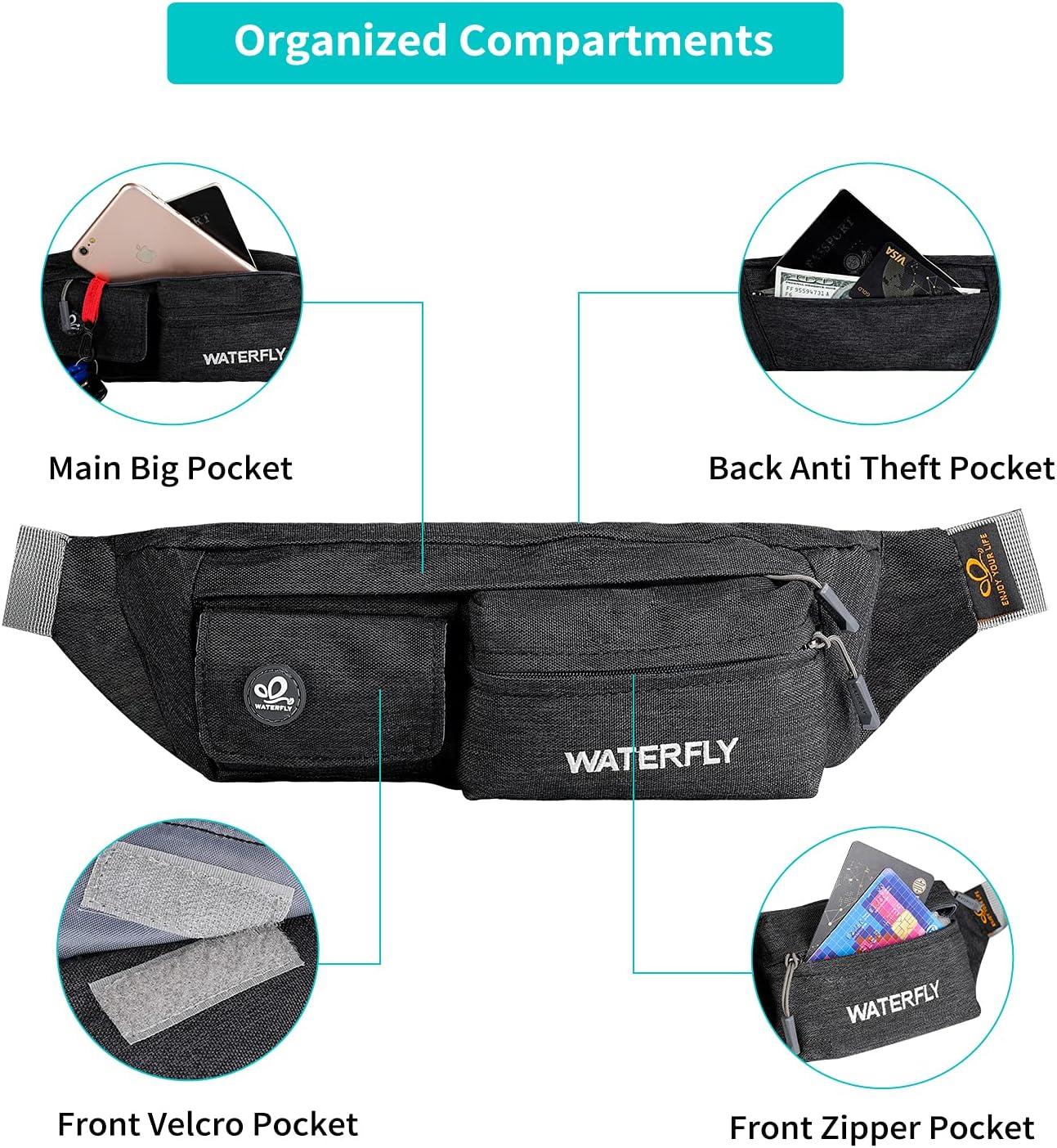 Fanny Pack for Men Women, Slim Belt Bag Water Resistant Small Waist Bag  Pack with 4 Pockets for Running Cycling Workout Fit All Phones - China Bag  and Bum Bag price