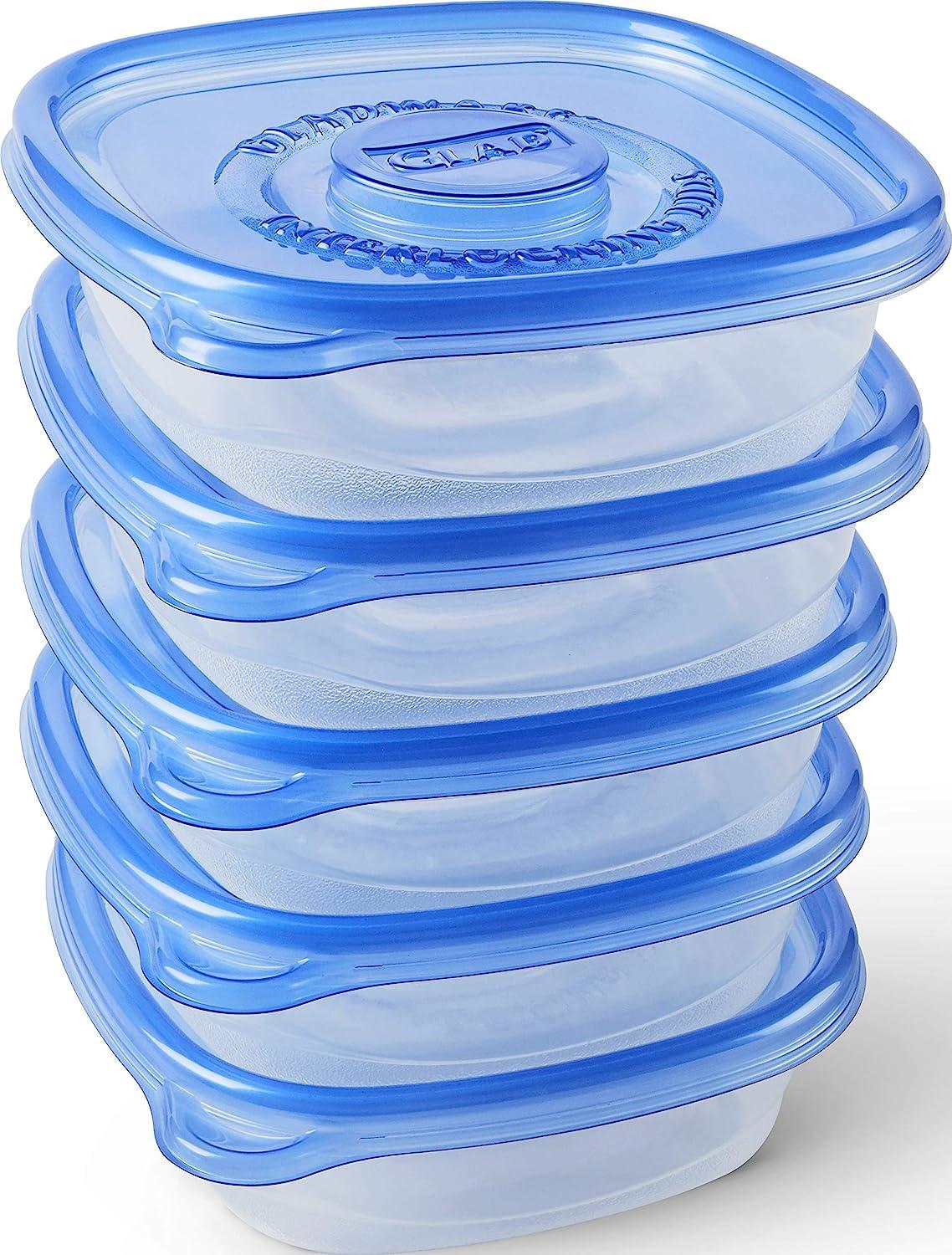 gladware medium entre square food storage containers with lids