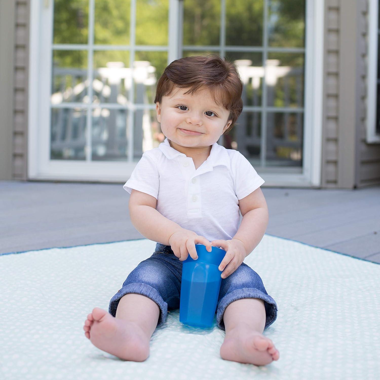 Dr. Brown's Toddler Snack Cups with Lids and Handles, BPA Free - Red &  Yellow - 2pk 