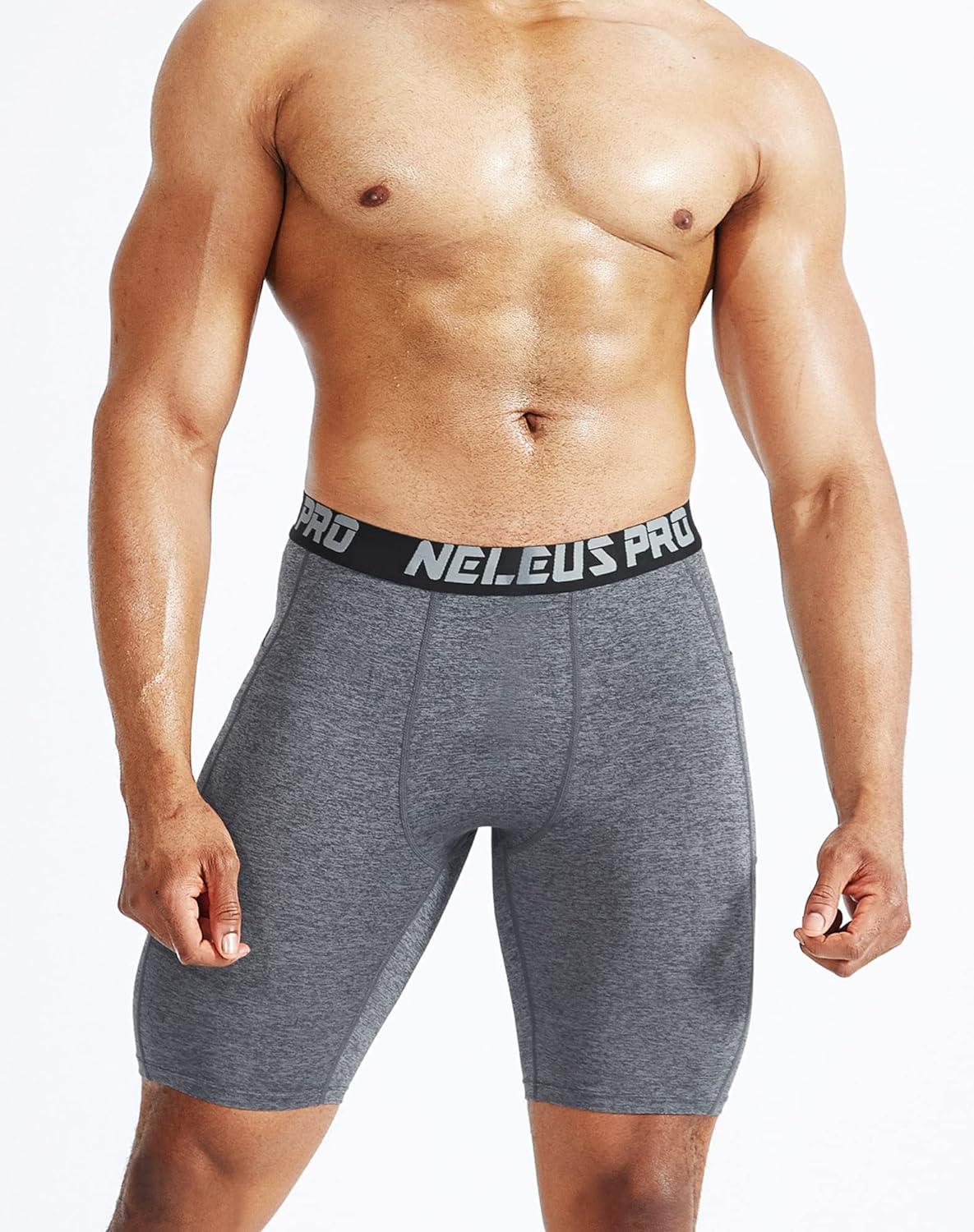 Neleus Active Shorts for Men