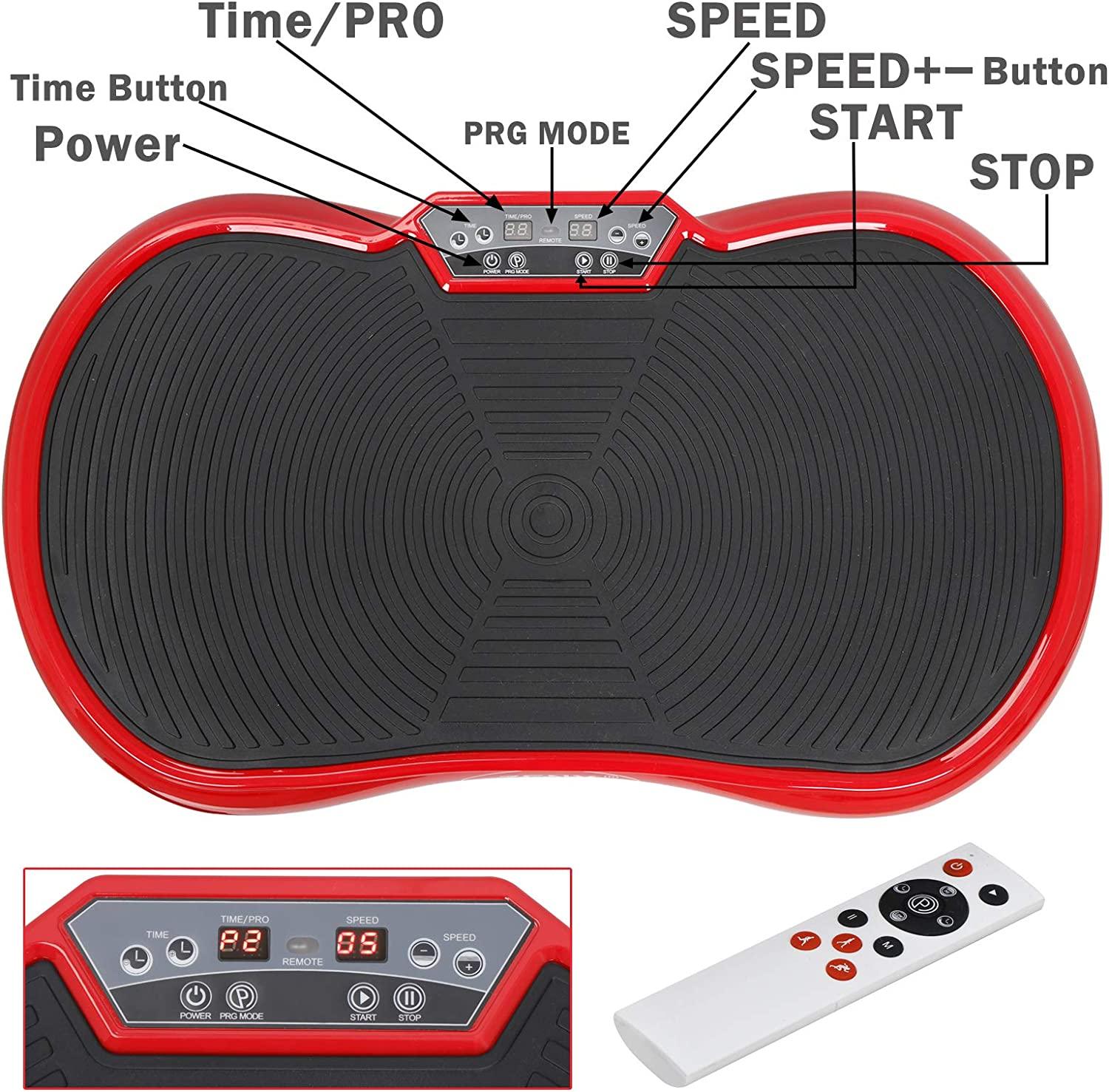  SUPER DEAL Pro Vibration Plate Exercise Machine