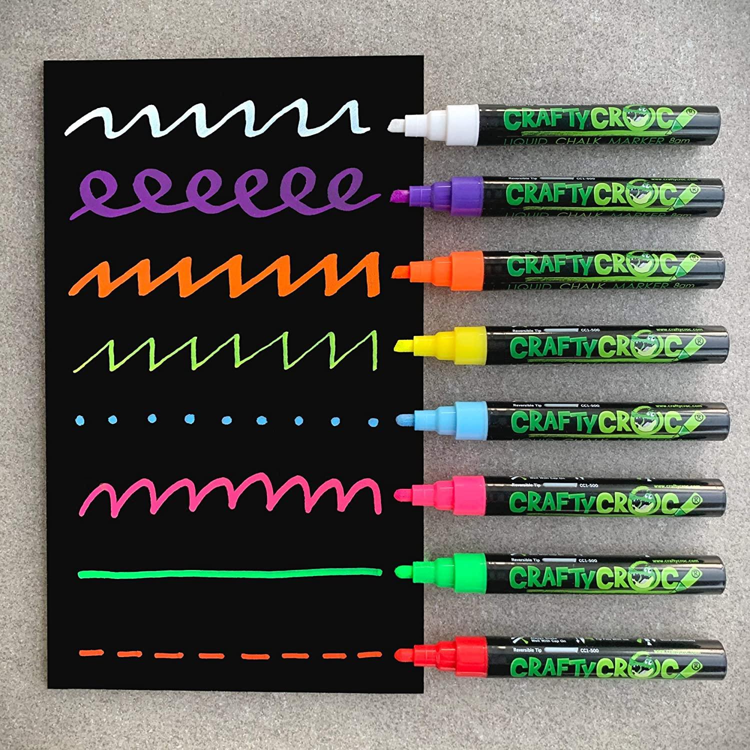 Wipe-Kleen Liquid Chalk Markers, Chalk markers for boards, signs, mirrors,  glass