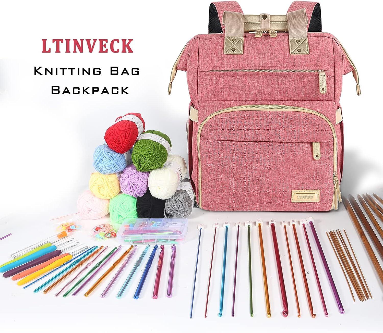 Knitting Backpack