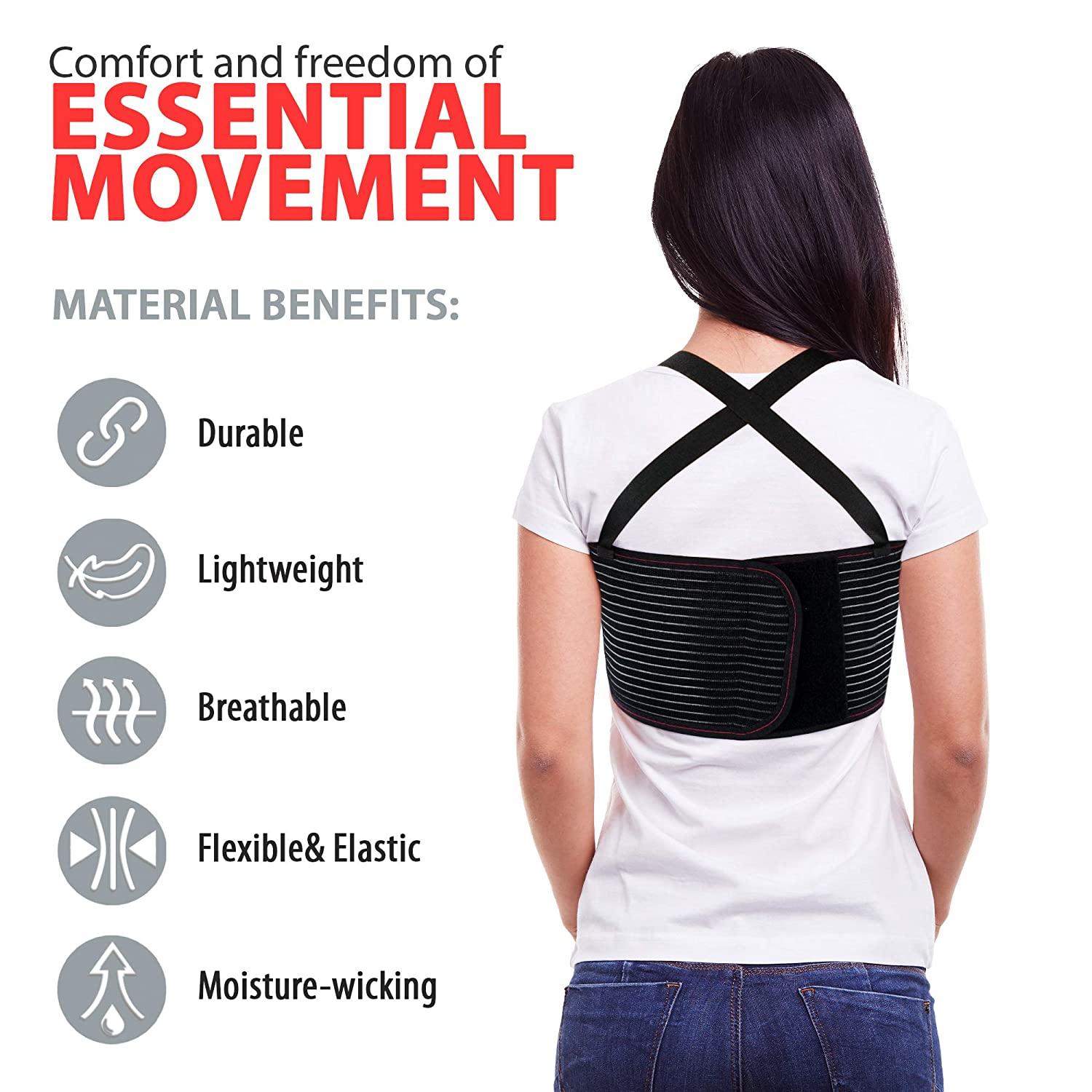 ORTONYX Sternum and Thorax Support Chest Brace for Men and Women