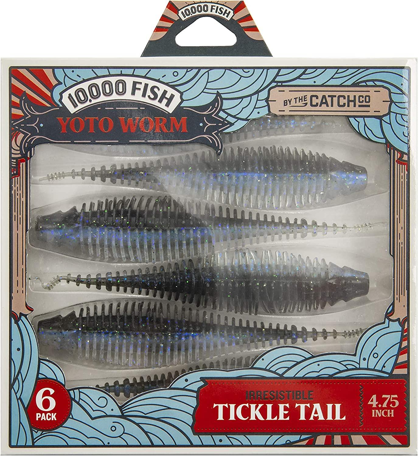  Zoom Bait Finesse Worm Bait-Pack of 20 (Bait Fish, 4.75-Inch)  : Fishing Soft Plastic Lures : Sports & Outdoors