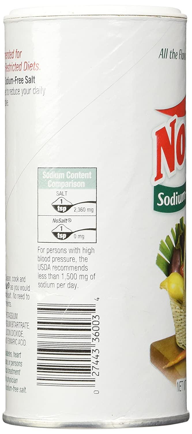 No Salt Sodium Free Original Salt Alternative - 11 oz can