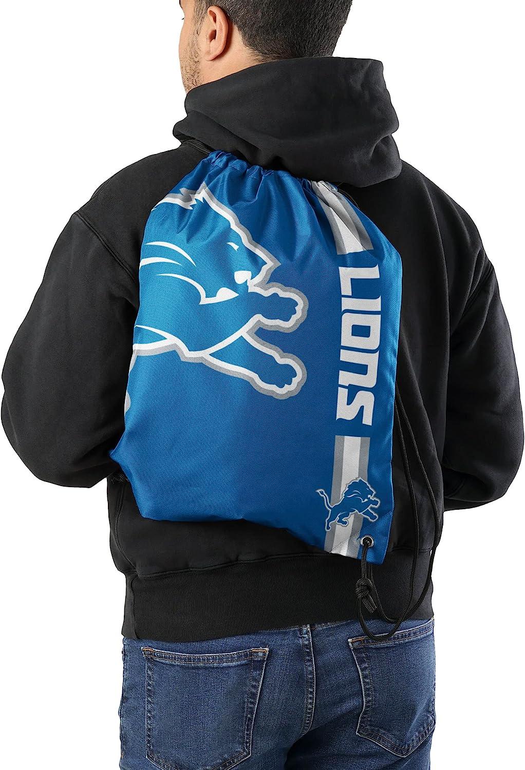 Detroit Lions Hooded Denim Jacket -  Worldwide Shipping
