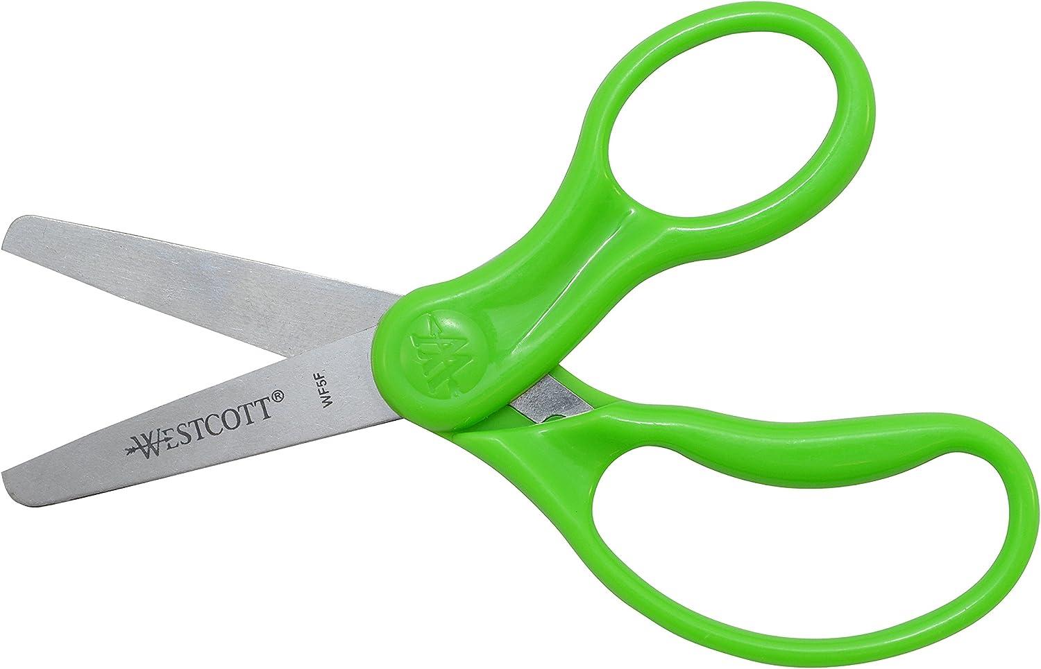 Westcott - Westcott 5 Hard Handle Kids Scissors 2pk, Blunt (13168)