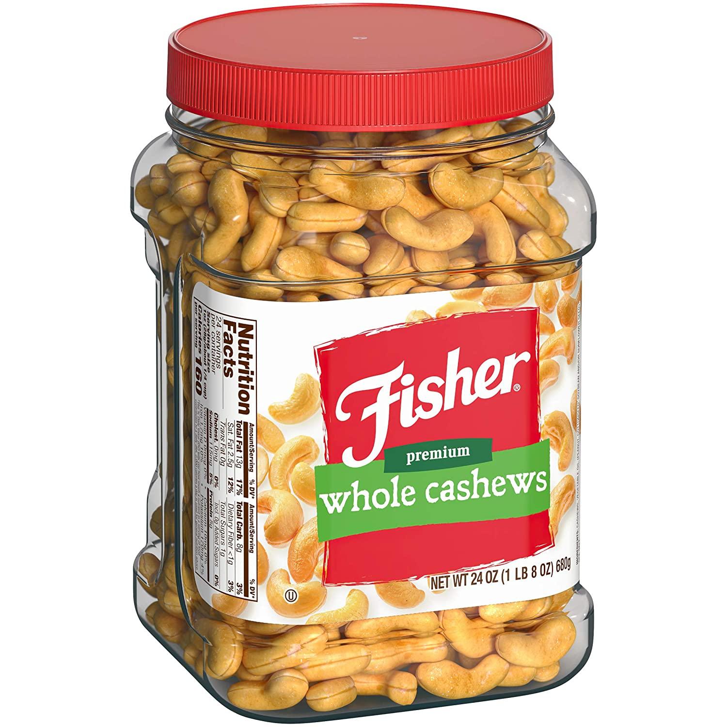  Fisher Snack Honey Roasted Mixed Nuts with Peanuts