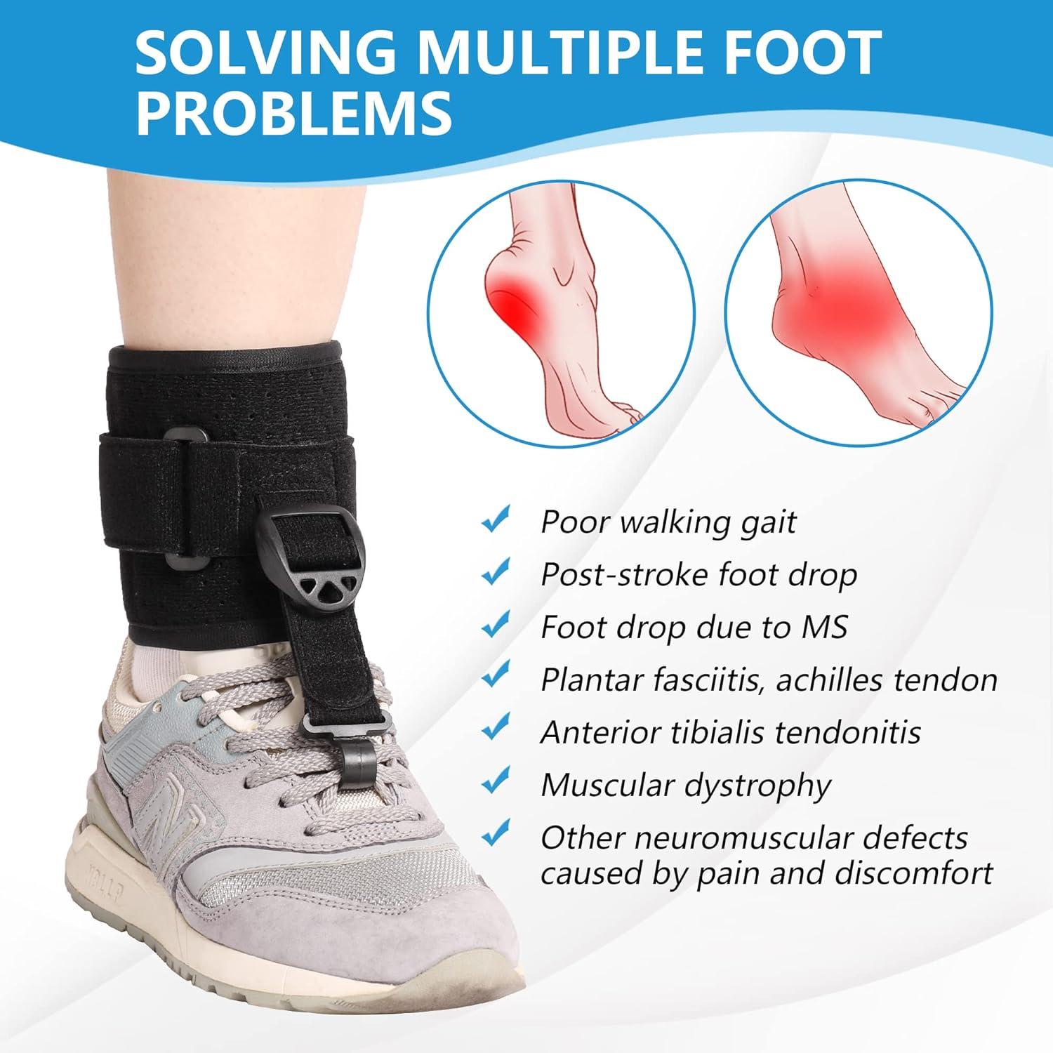 Ankle Foot Orthosis Foot Drop Orthosis for Stroke Foot Drop Tendon  Contracture Disease Foot Drop Stroke Achilles Tendon Injury Keeping Foot in