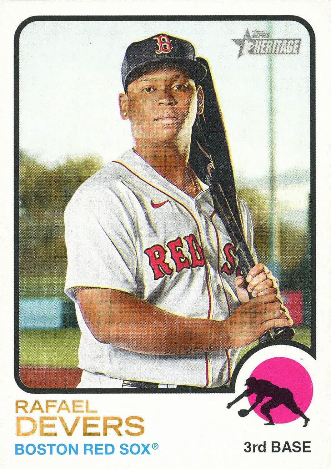 BOSTON RED SOX 2022 TOPPS TEAM SET