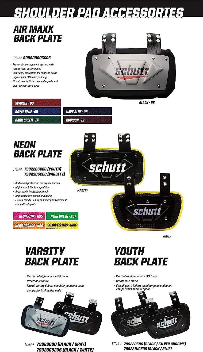 Schutt football backplate | SidelineSwap
