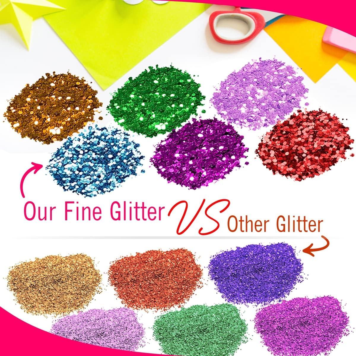 Glitter in Basic Craft Supplies