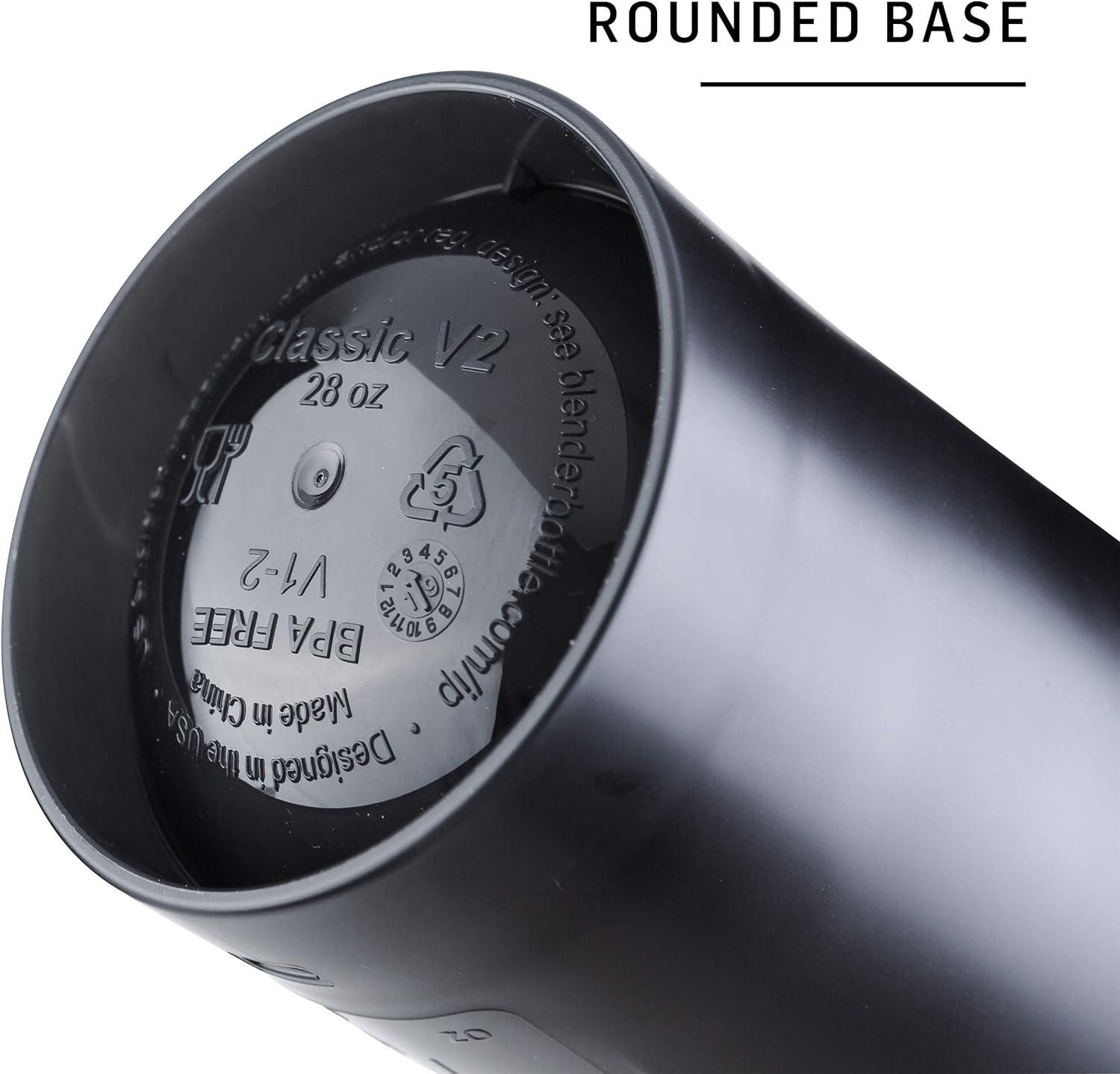 Blender Bottle Pro Series Shaker Bottle Rounded Base with Spout Guard 2 Pk  