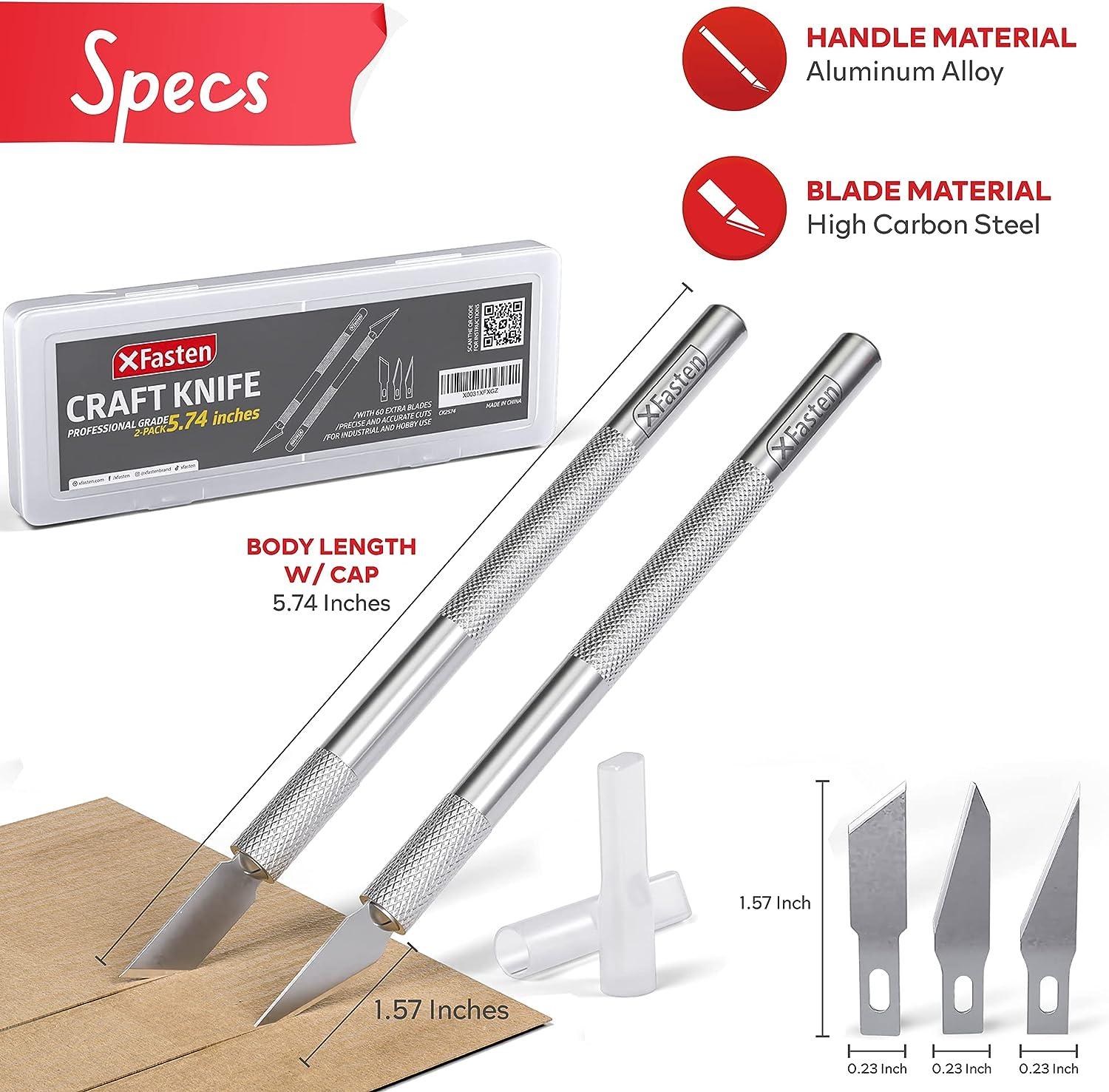 10 Hobby Razor Knife Set Exacto Blades Xacto For Cutting Creation